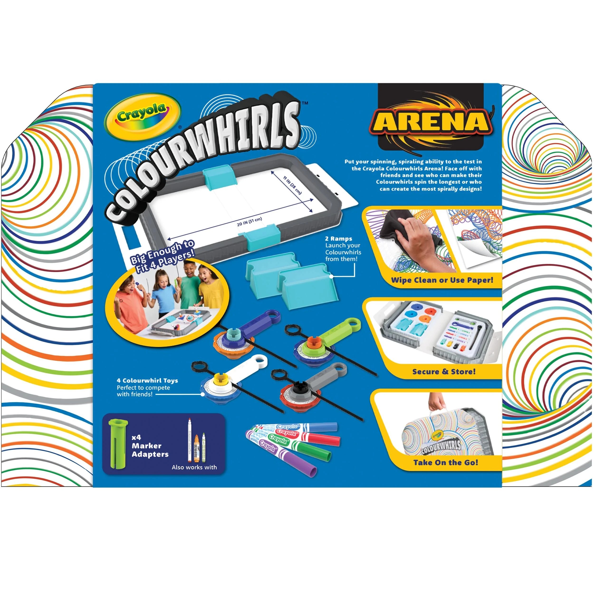 3 Crayola Colourwhirls Battle Arena - Multi, 3 of 10