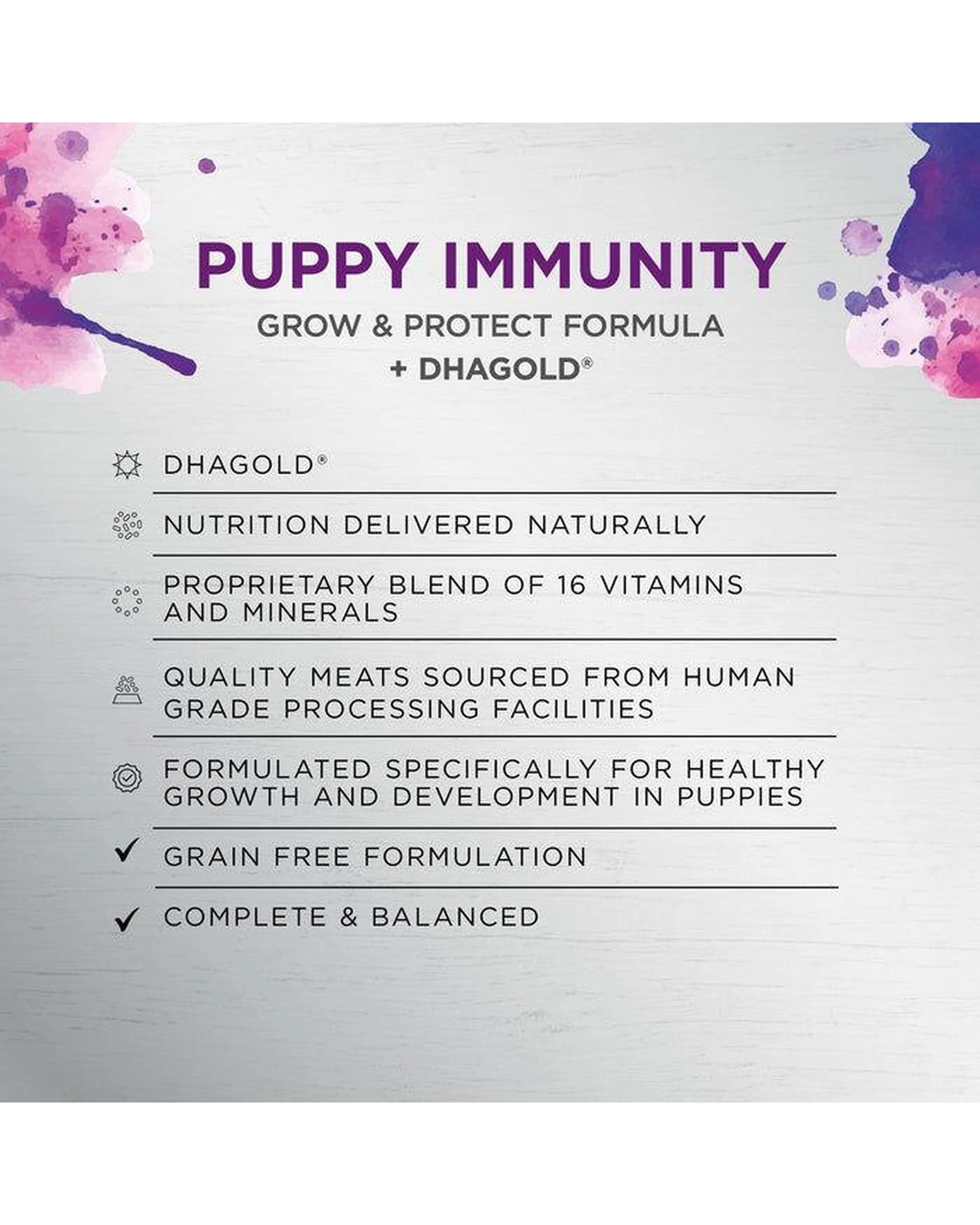 6 Ivory Coat Raw Health Puppy Immunity Dog Food Chicken + Raw Lamb 1.8kg, 6 of 6