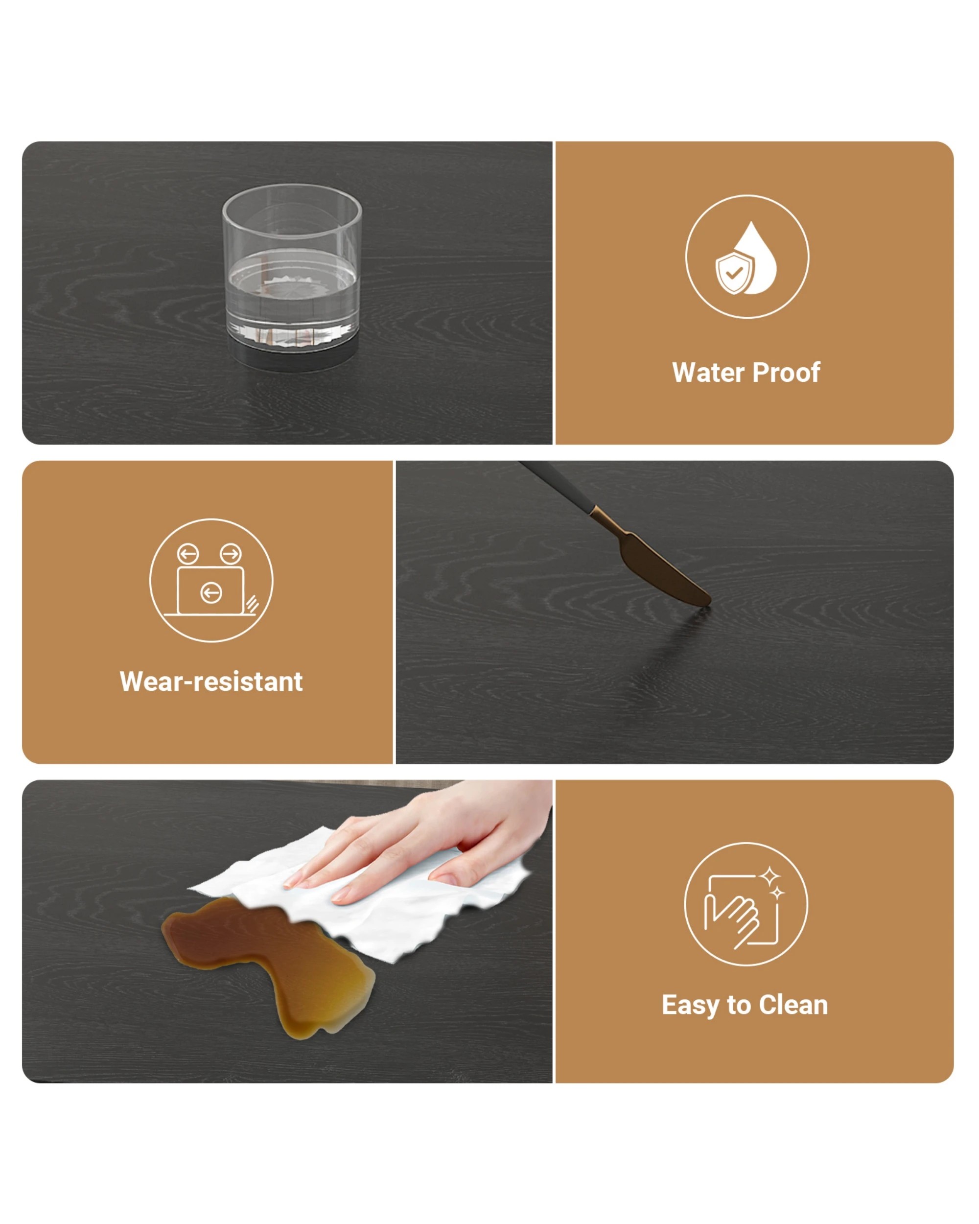 8 Advwin Lift Up Top Coffee Table Side Table w/ Hidden Storage & Shelf Black, 8 of 8