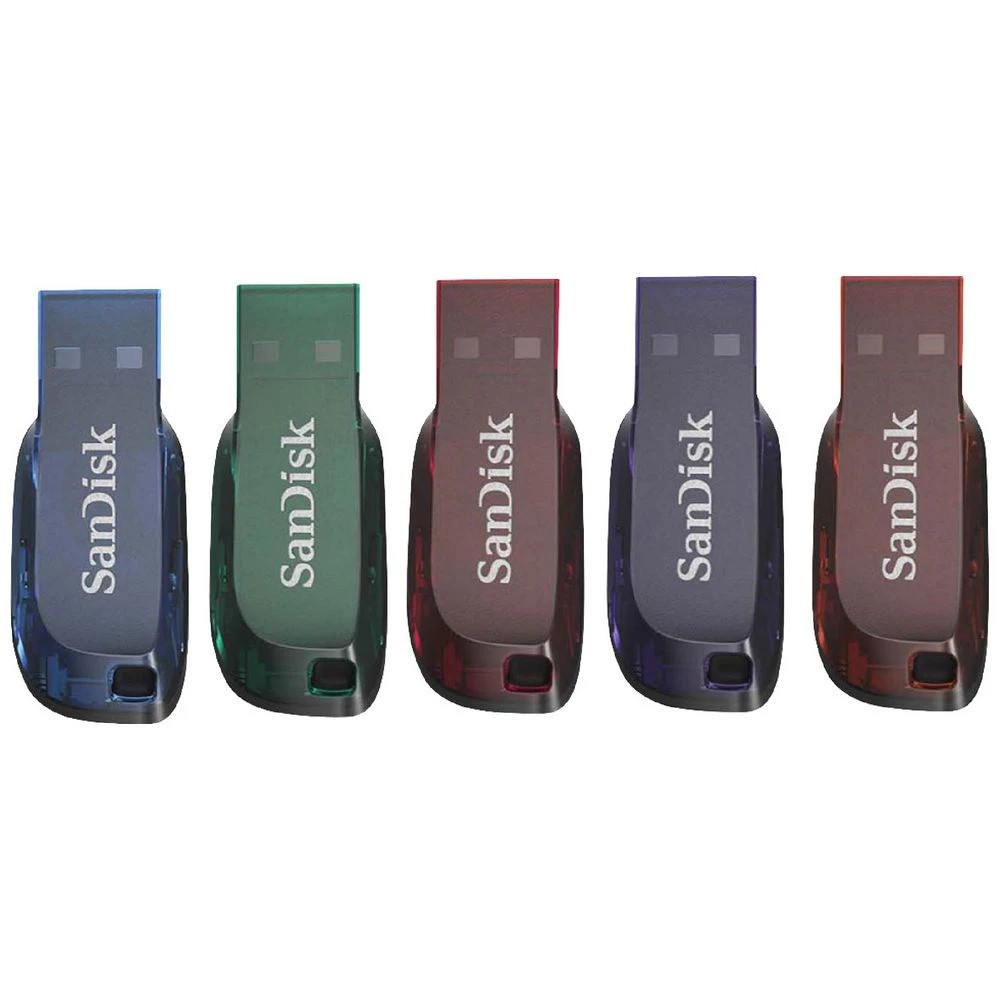 1 SanDisk 32GB Cruzer Blade USB Flash Drive 5 Pack, 1 of 8