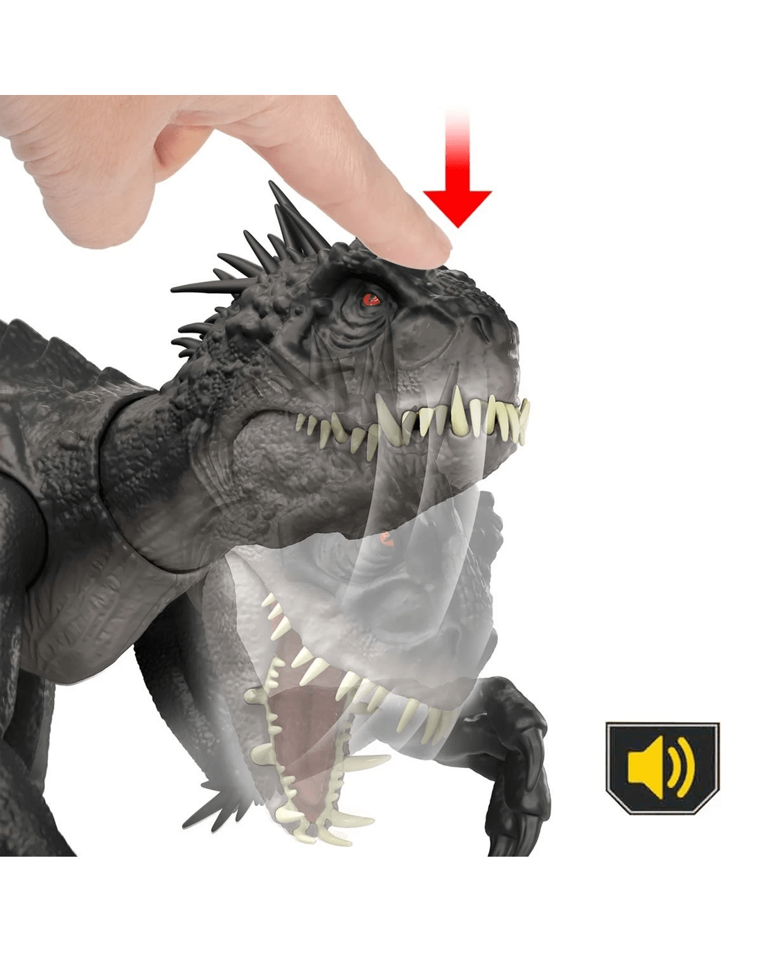 3 Jurassic World Ultimate Damage Scorpios Rex Dinosaur Figure, 3 of 6