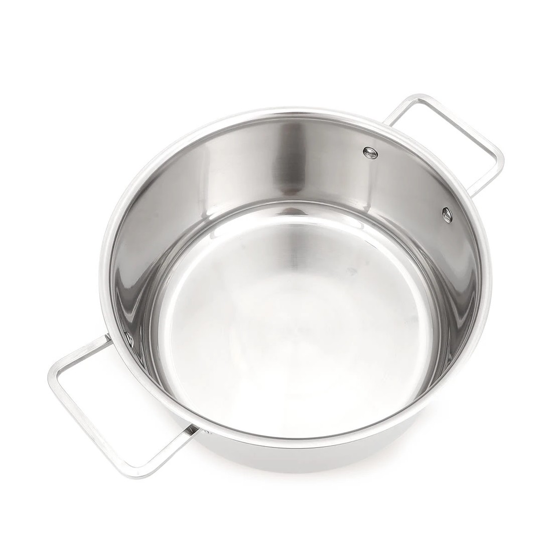 4 24cm Stainless Steel Casserole, 4 of 6