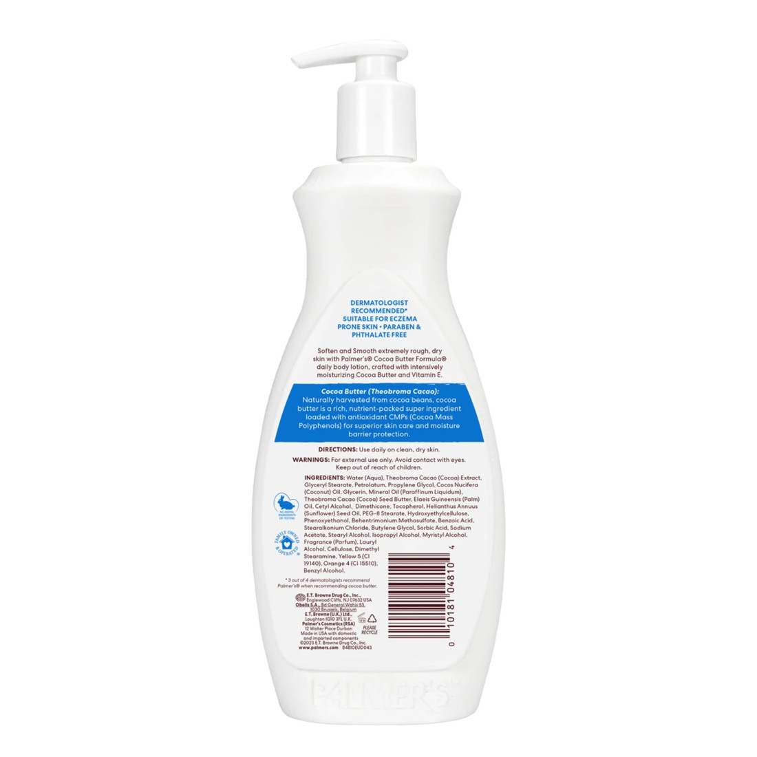 2 Cocoa Butter Formula Body Lotion, 591ml - Palmer's
 - Blue, 2 of 4