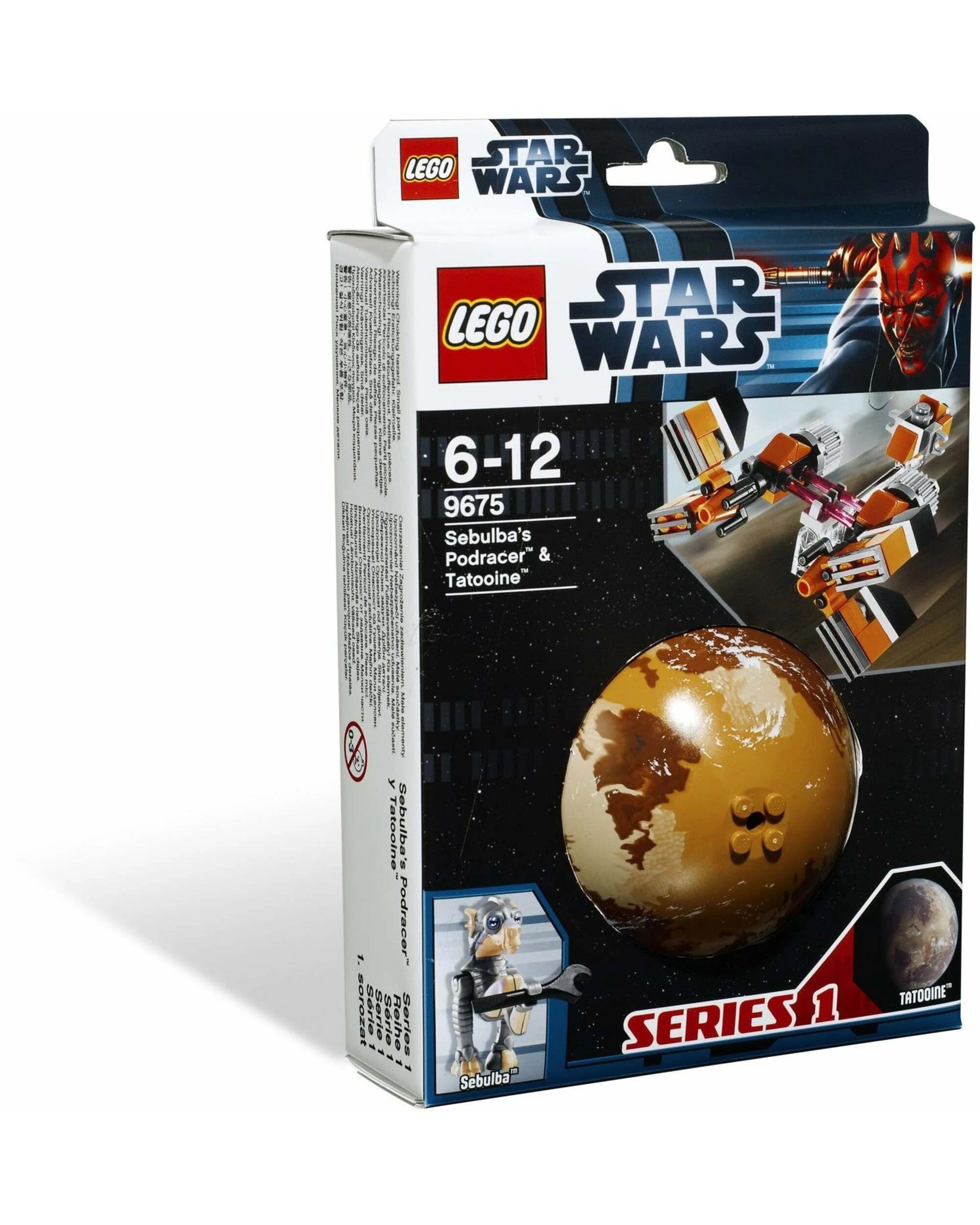 1 LEGO 9675 Star Wars Sebulba's Podracer & Tatooine, 1 of 3