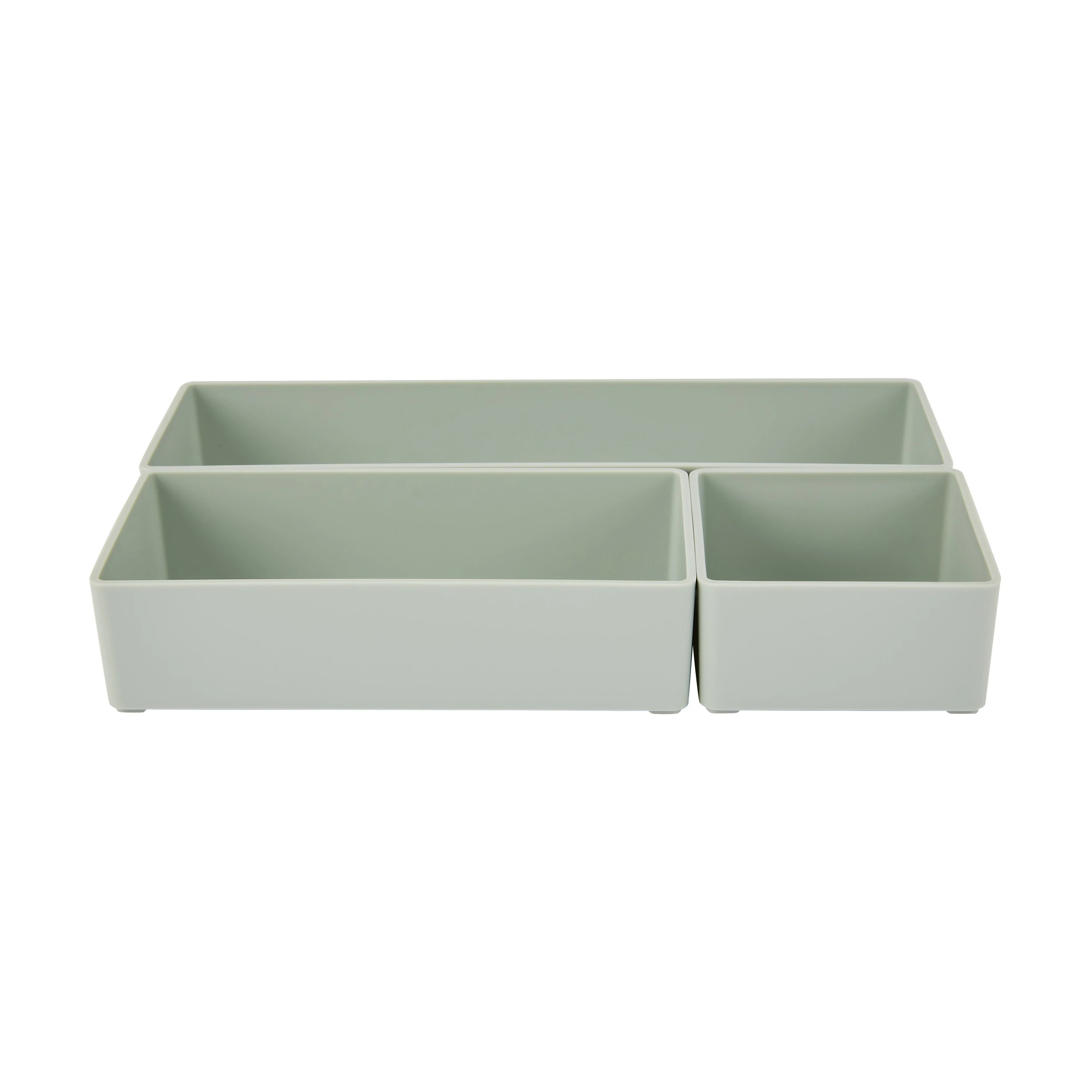 2 3 Piece Desk Storage Set - Sage, 2 of 7