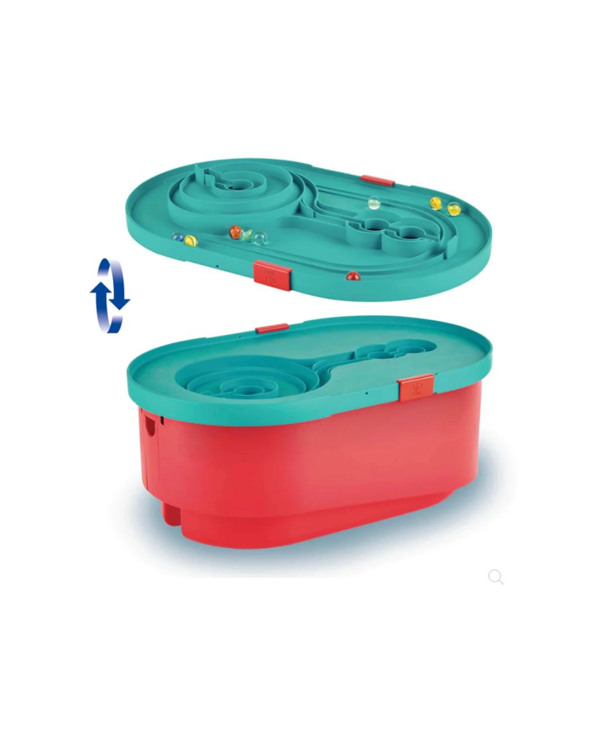 2 Hape Quadrilla Stack Track Bucket Marble Run Toy Set - Multi, 2 of 6