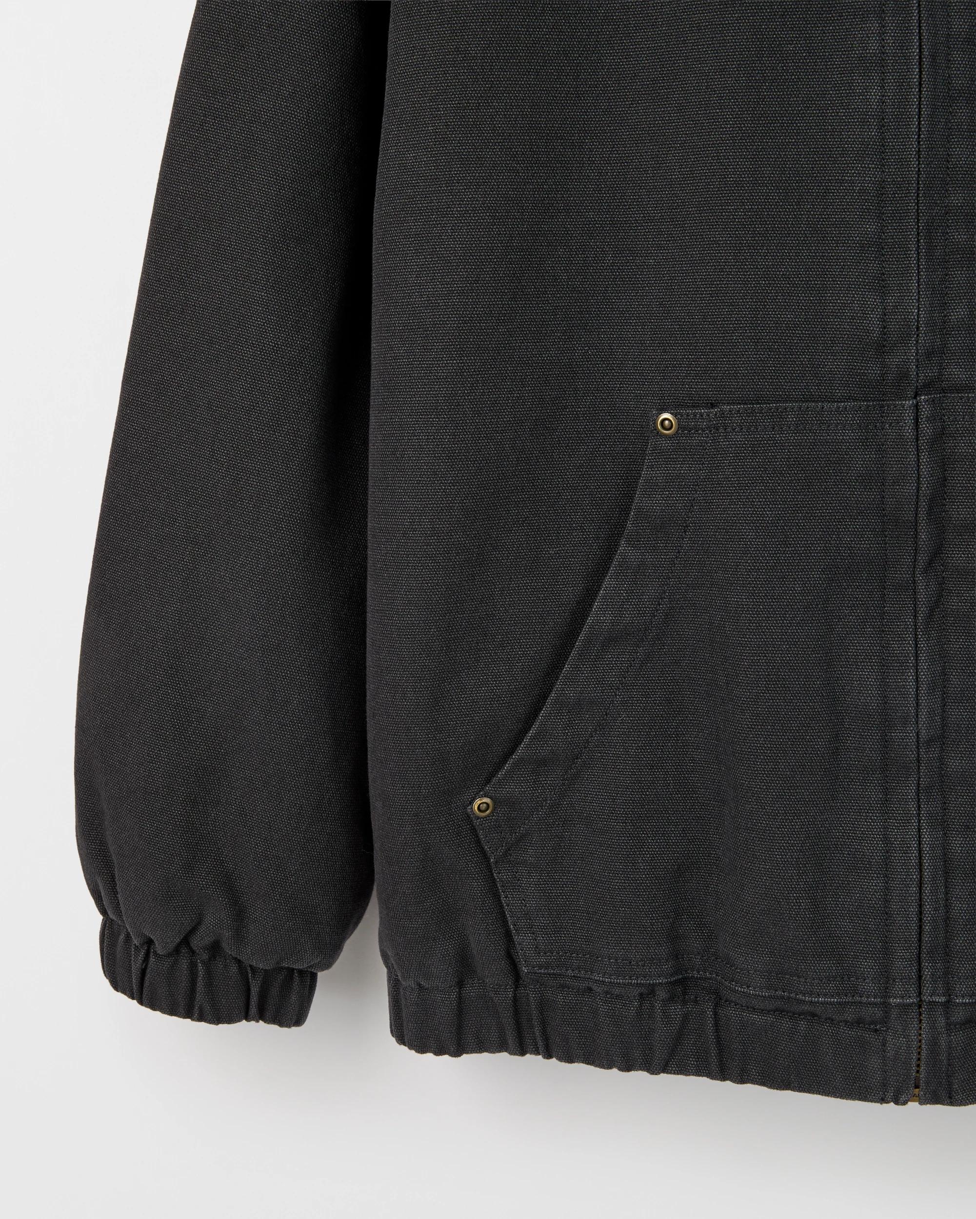 2 Target Kids Australian Cotton Canvas Bomber Jacket CHARCOAL, 2 of 3