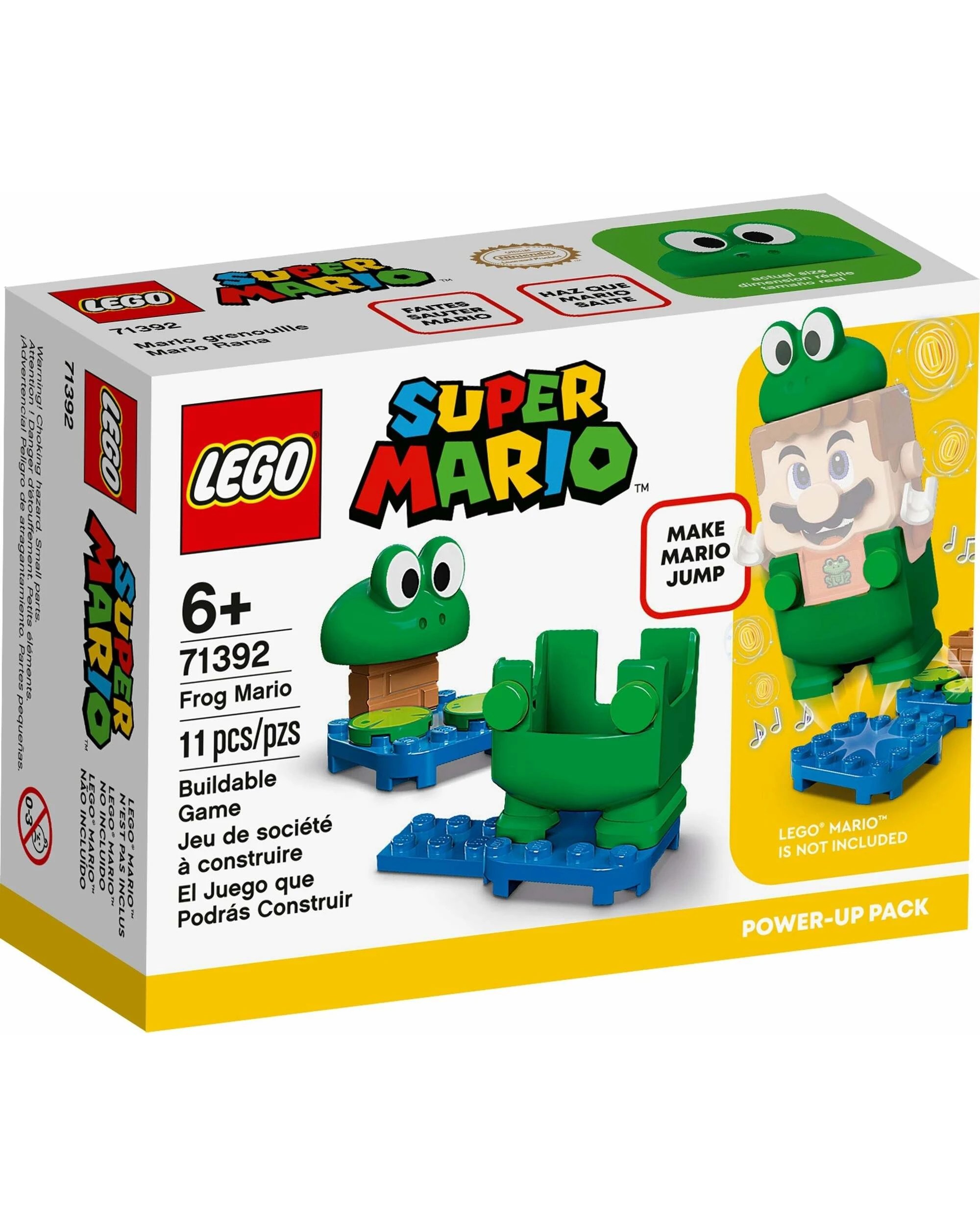 1 LEGO 71392 Frog Mario Power-Up Pack, 1 of 5