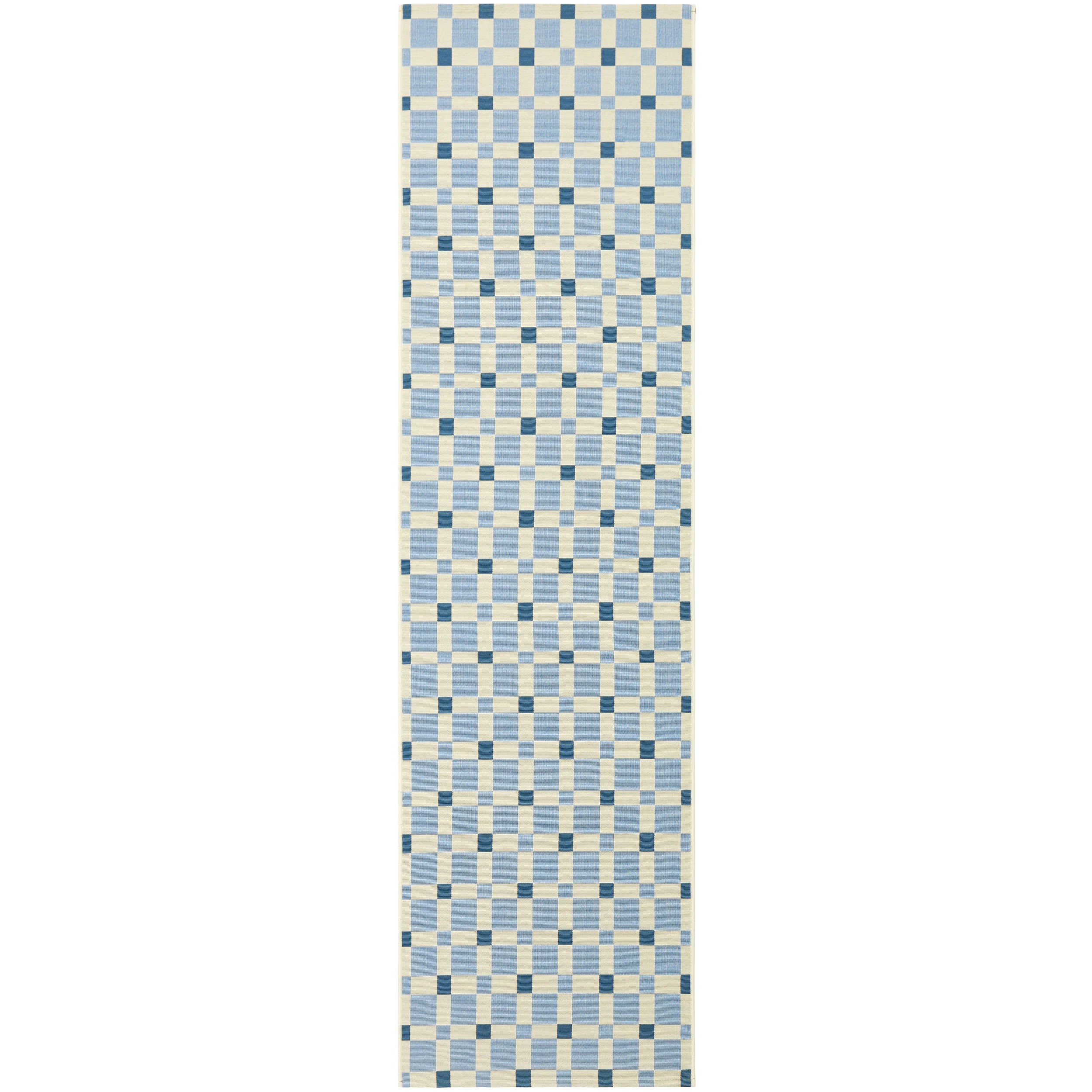 2 Common Ground Rugs Horizon Tito 300x80cm - Medium Outdoor Rug - Blue, 2 of 7