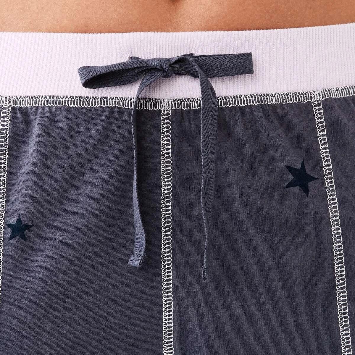 4 Printed Knit Cuffed Pants Sim Star N, 4 of 7