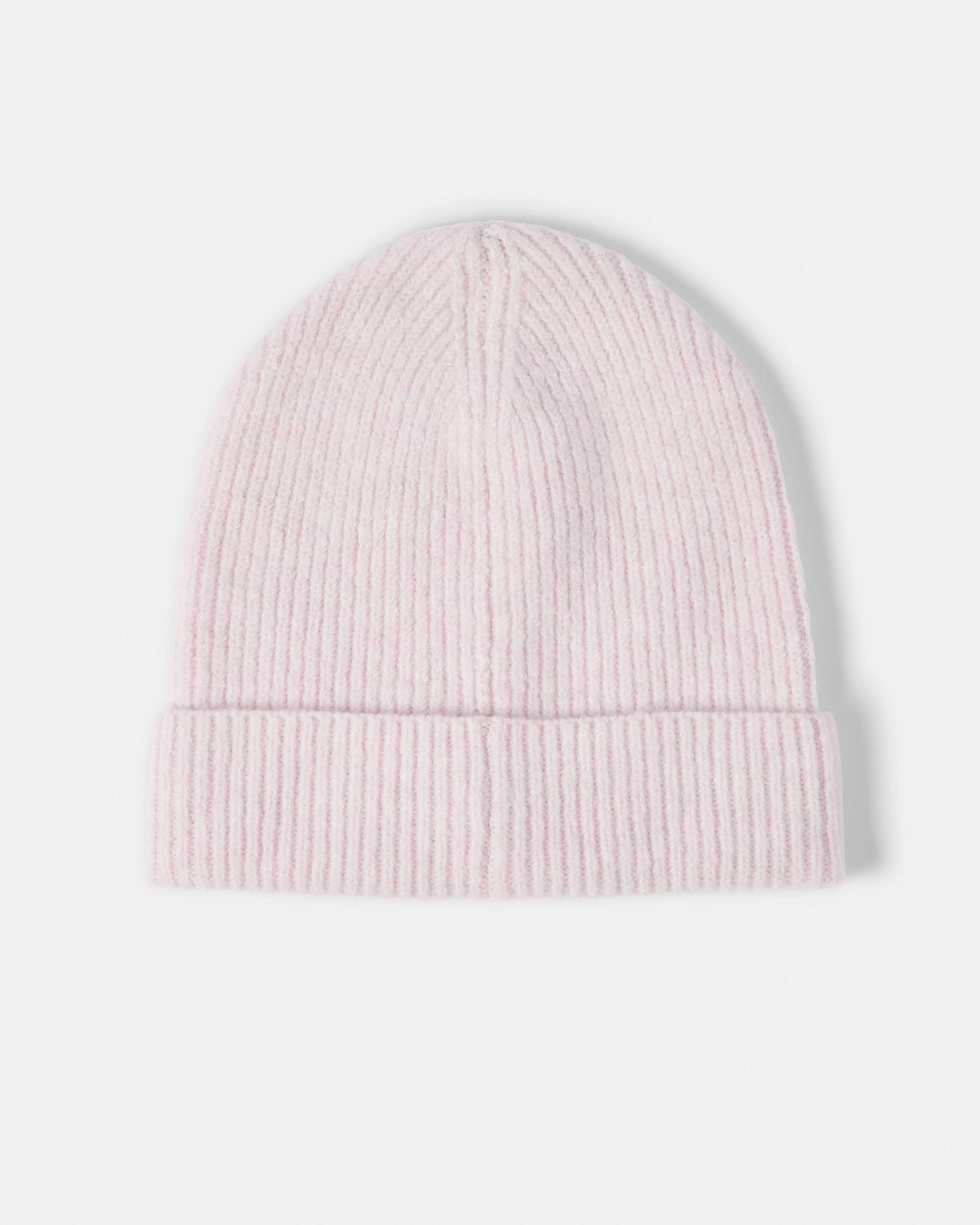 2 Fine Knit Beanie Soft Prpl, 2 of 3