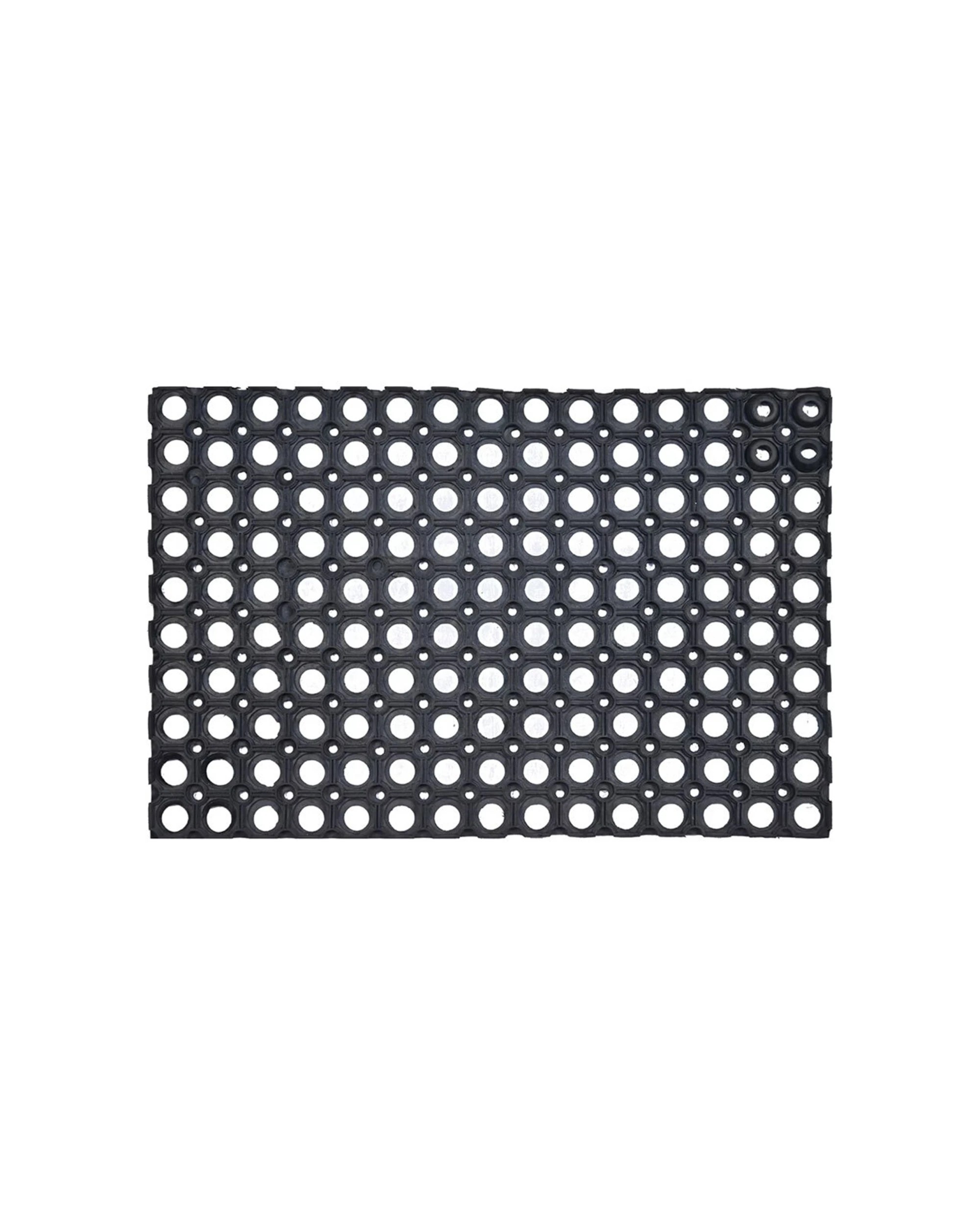 1 Solemate Rubber Anti Fatigue 40x60cm Indoor Floormat - Black, 1 of 2