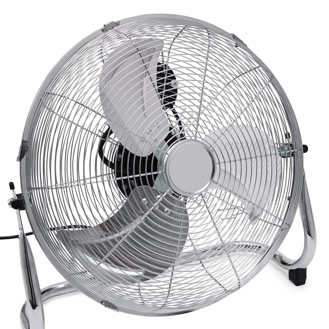 6 40cm High Velocity Chrome Metal Fan, 6 of 9