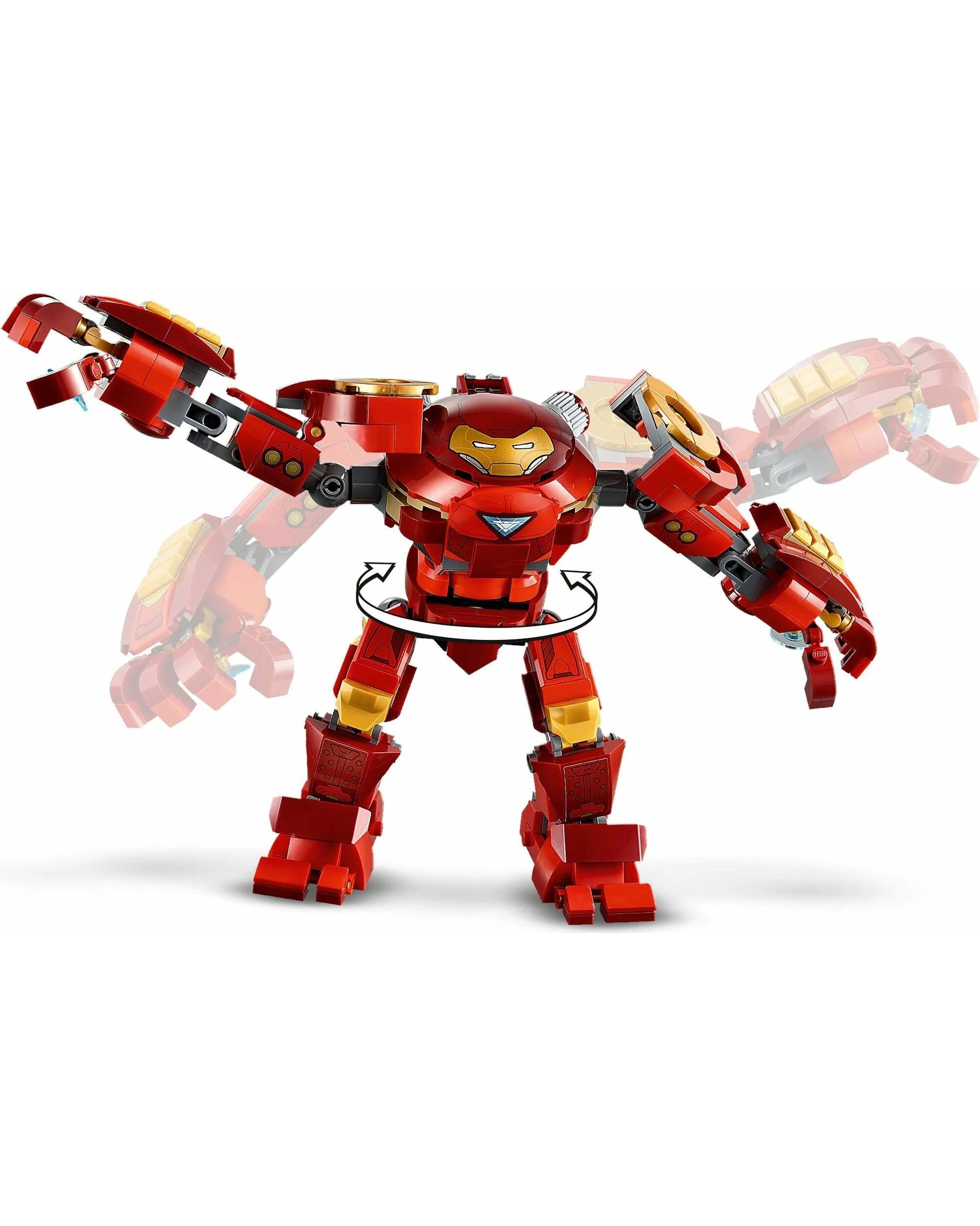 5 LEGO Marvel Series 76164 Iron Man Hulkbuster versus A.I.M. Agent, 5 of 5