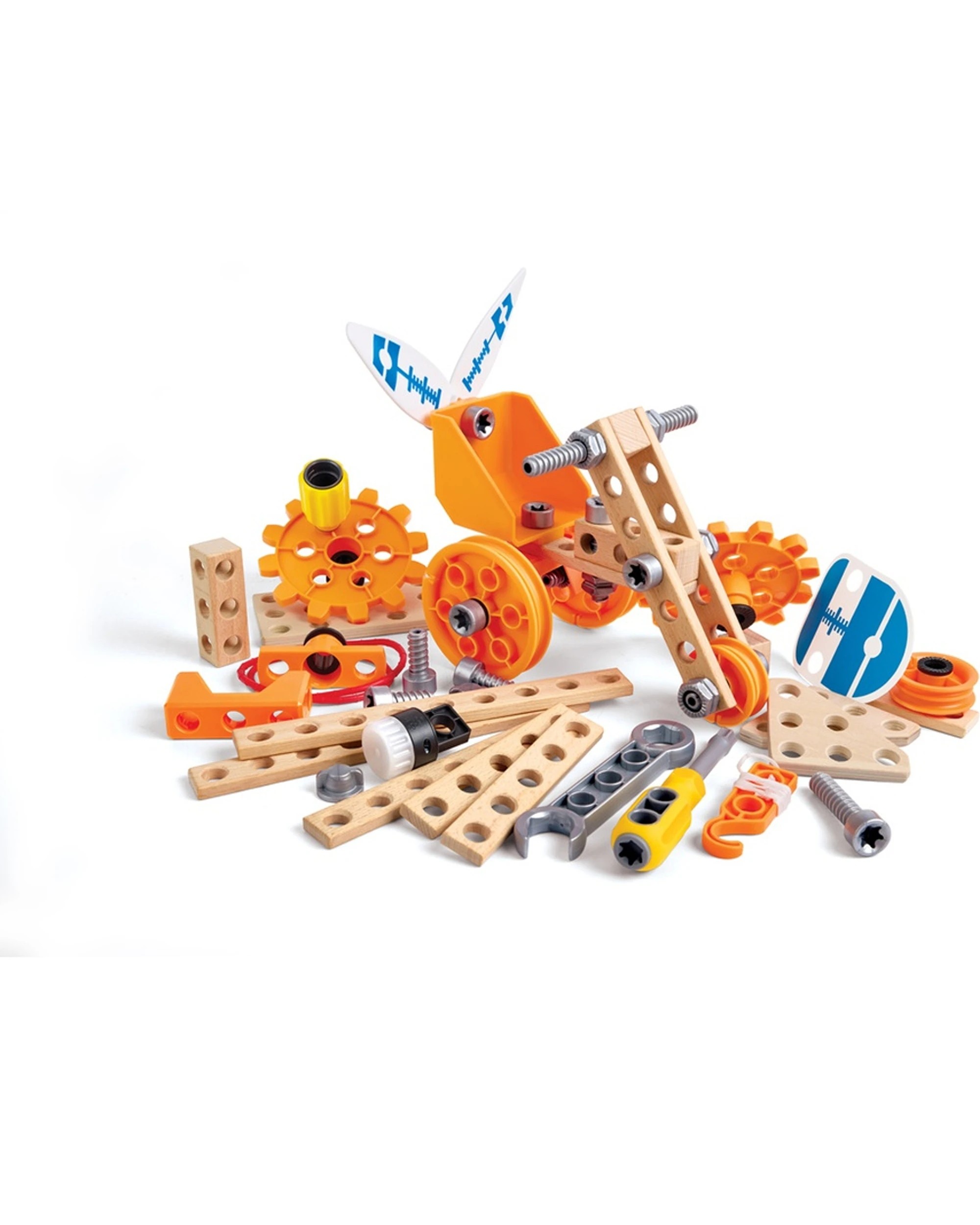 1 Hape Deluxe Experiment Kit With Pulleys Propellers And LED Light For Kids - Multi, 1 of 4