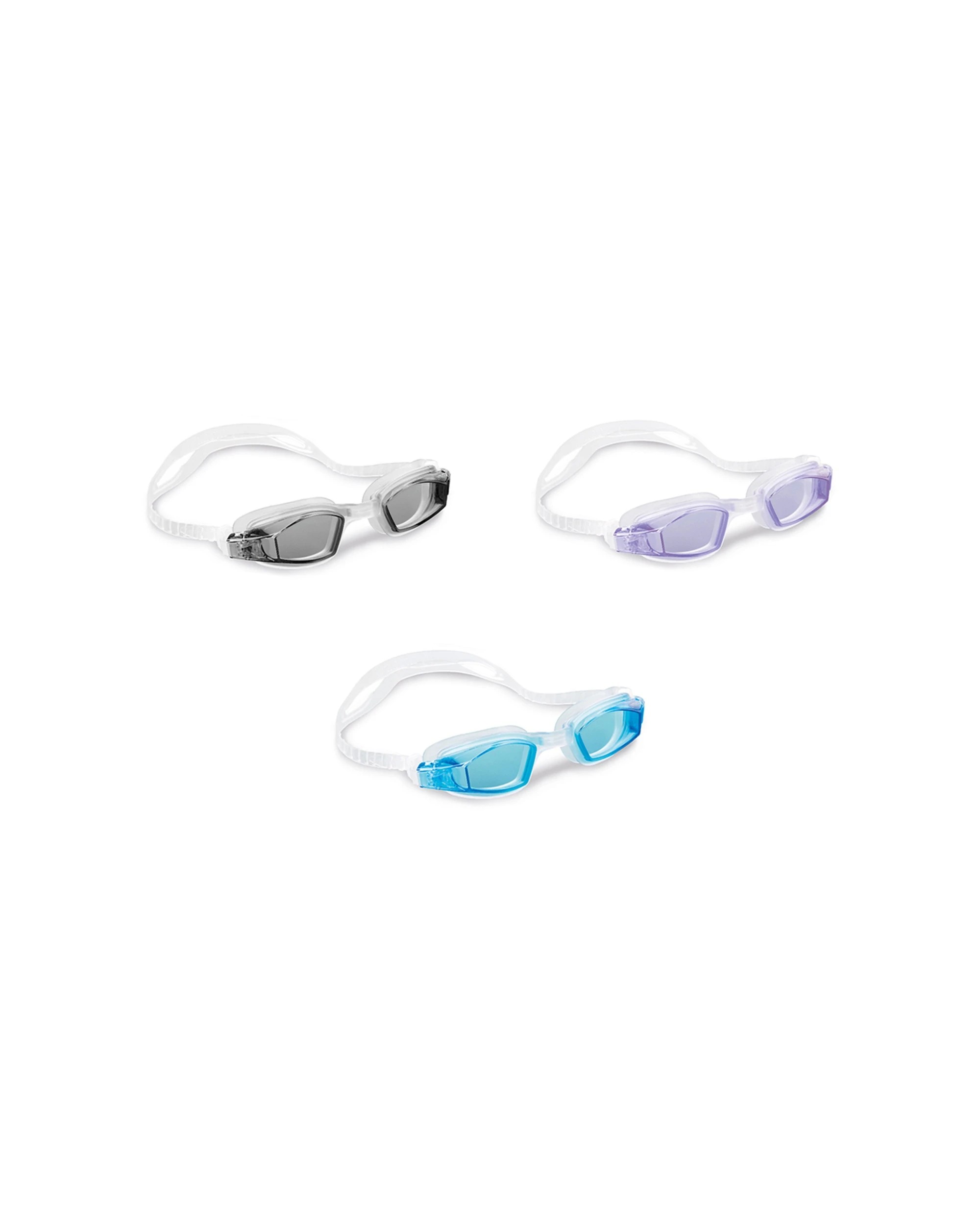 4 Intex Free Style Sports Goggles Swimming Eyewear, 4 of 5