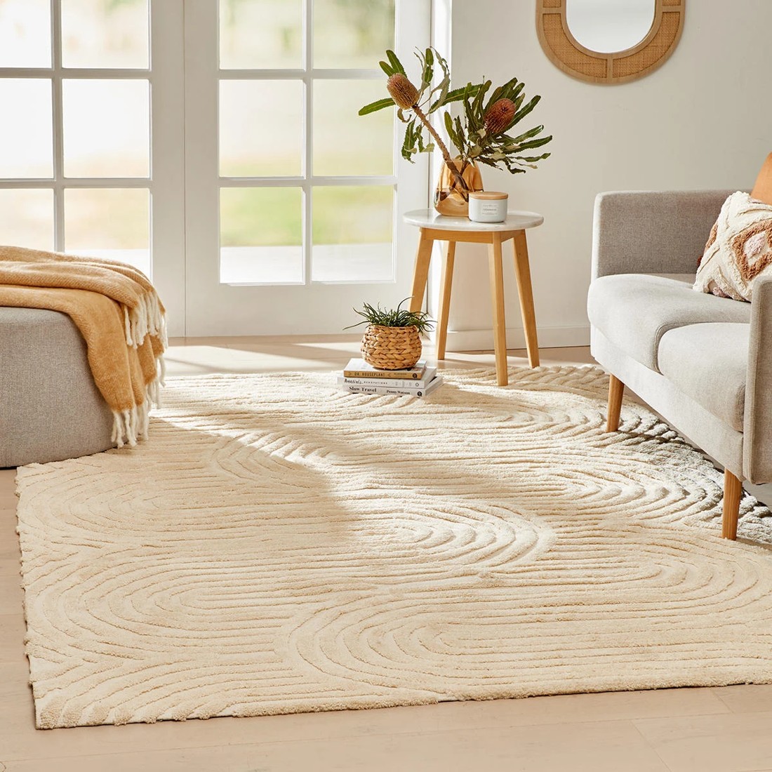 1 Arch Rug - Cream, Extra Large - 270cm x 180cm, 1 of 10