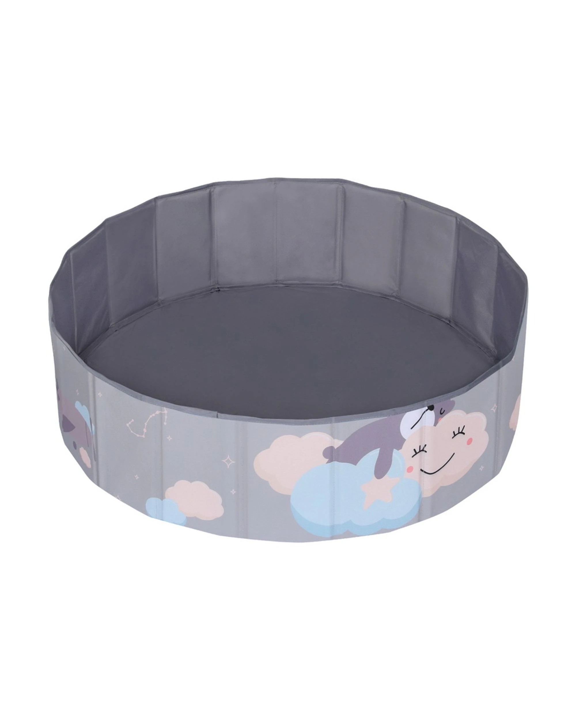 3 Keezi Kids Ball Pool Pit Toddler Ocean Play Foldable Child Playhouse Storage Bag
 - Grey, 3 of 3