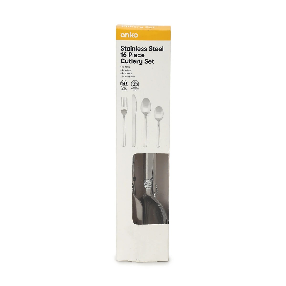 5 16 Piece Stainless Steel Cutlery Set, 5 of 6