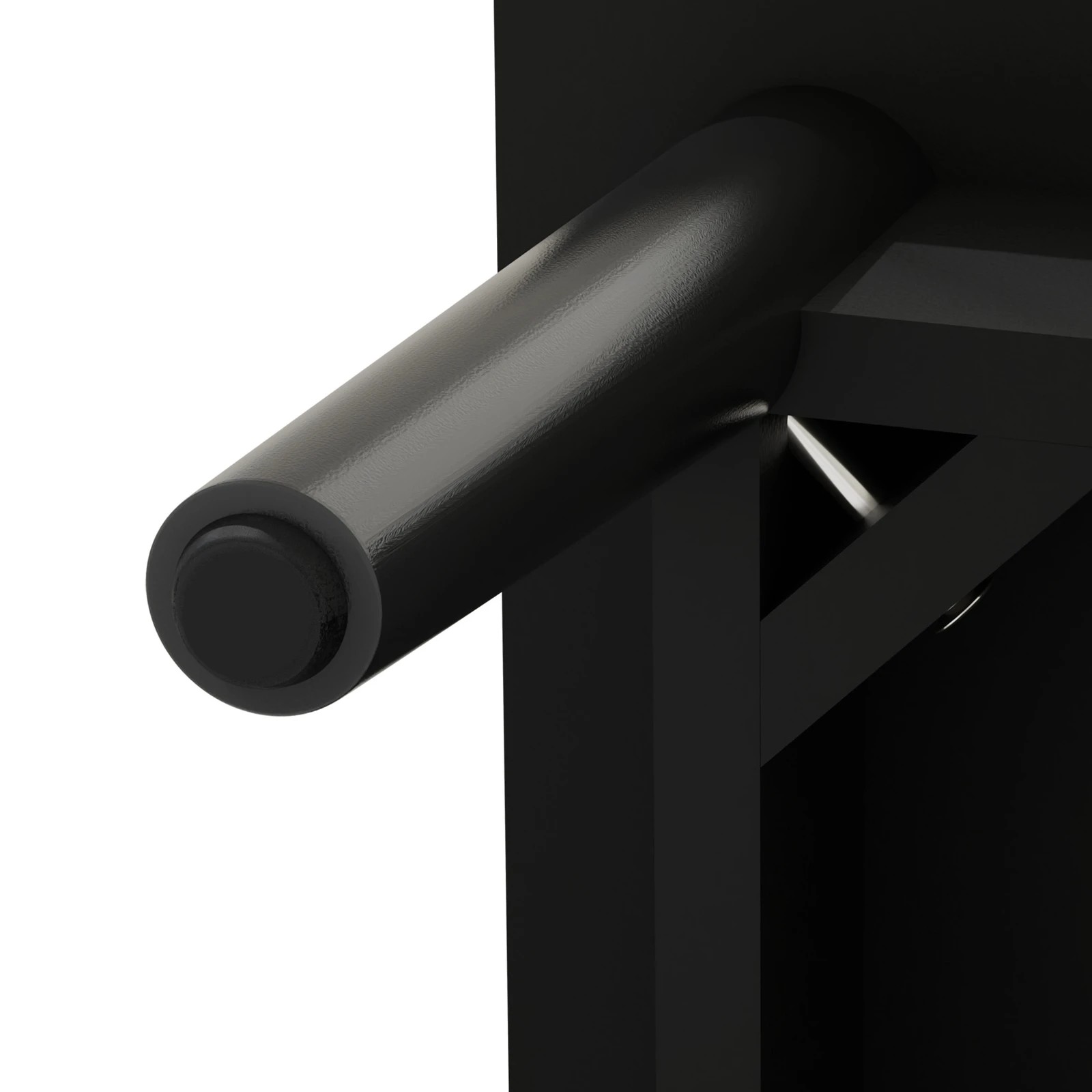 7 Alfordson Buffet Sideboard 3 Doors Cupboard Cabinet Storage Rattan Pantry - Black, 7 of 9