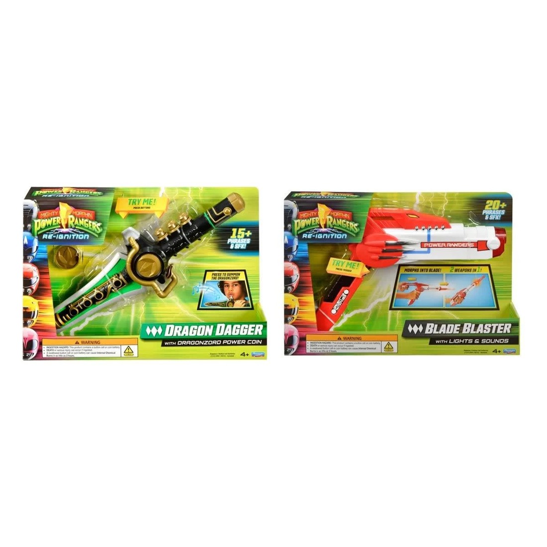 1 Mighty Morphin Power Rangers Re-Ignition Toy - Assorted, 1 of 9