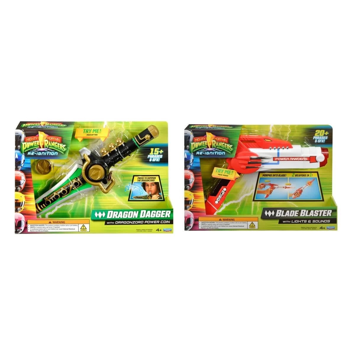 1 Mighty Morphin Power Rangers Re-Ignition Toy - Assorted, 1 of 9