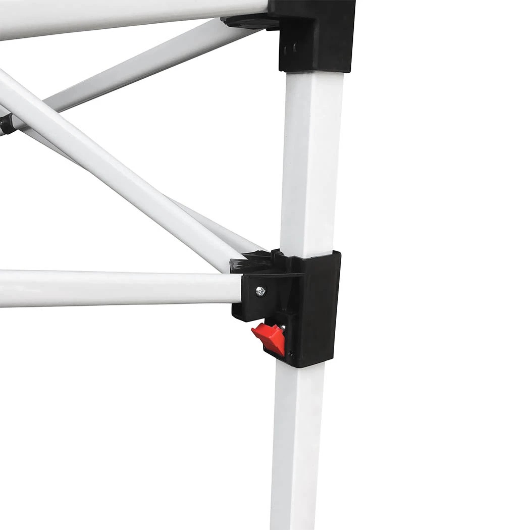 7 Mountview Pop Up Gazebo with Mesh Side Walls - Grey, 7 of 8