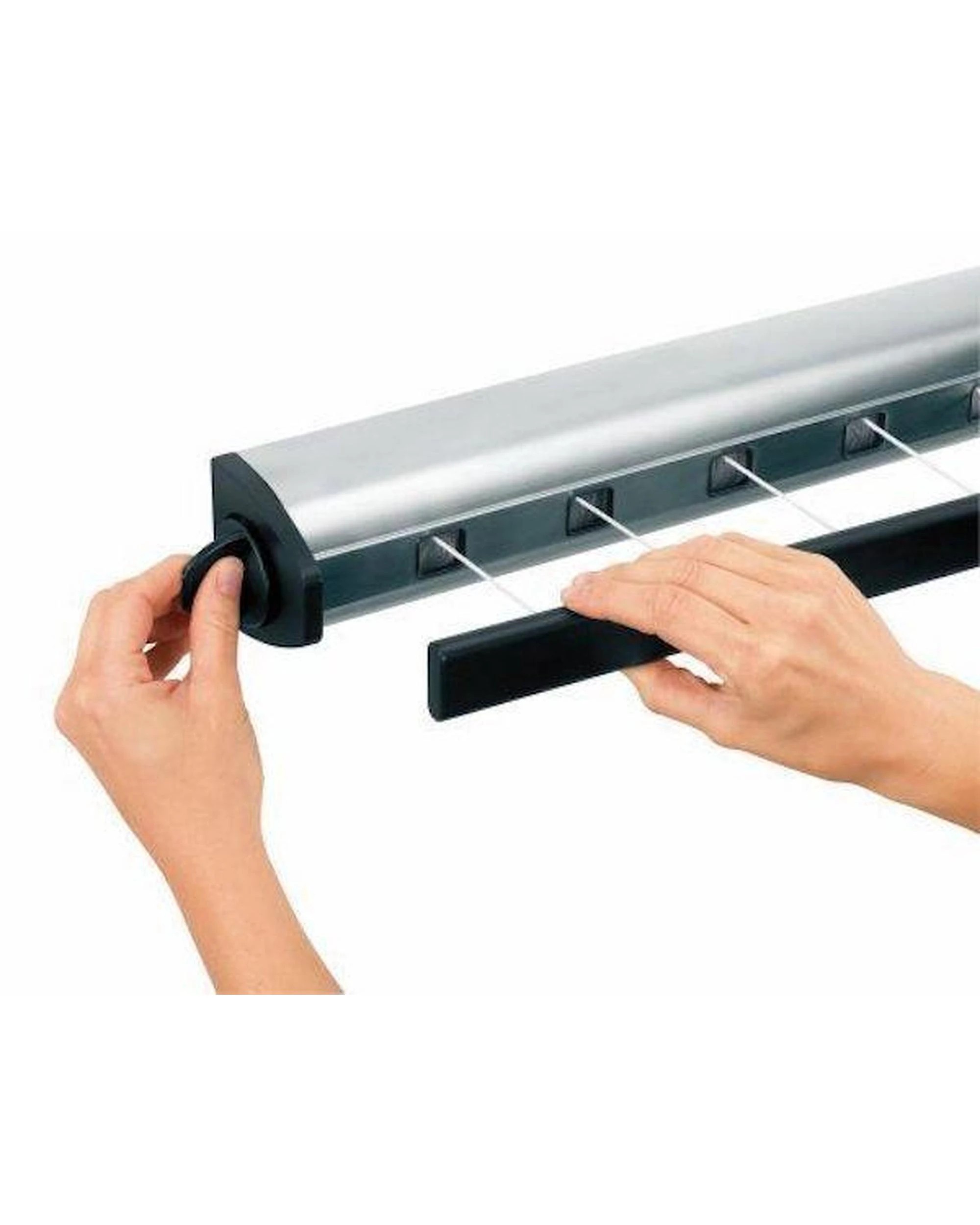 4 Brabantia 22m Pull Out Indoor Retractable Clothes Airer Line  Stainless, 4 of 5