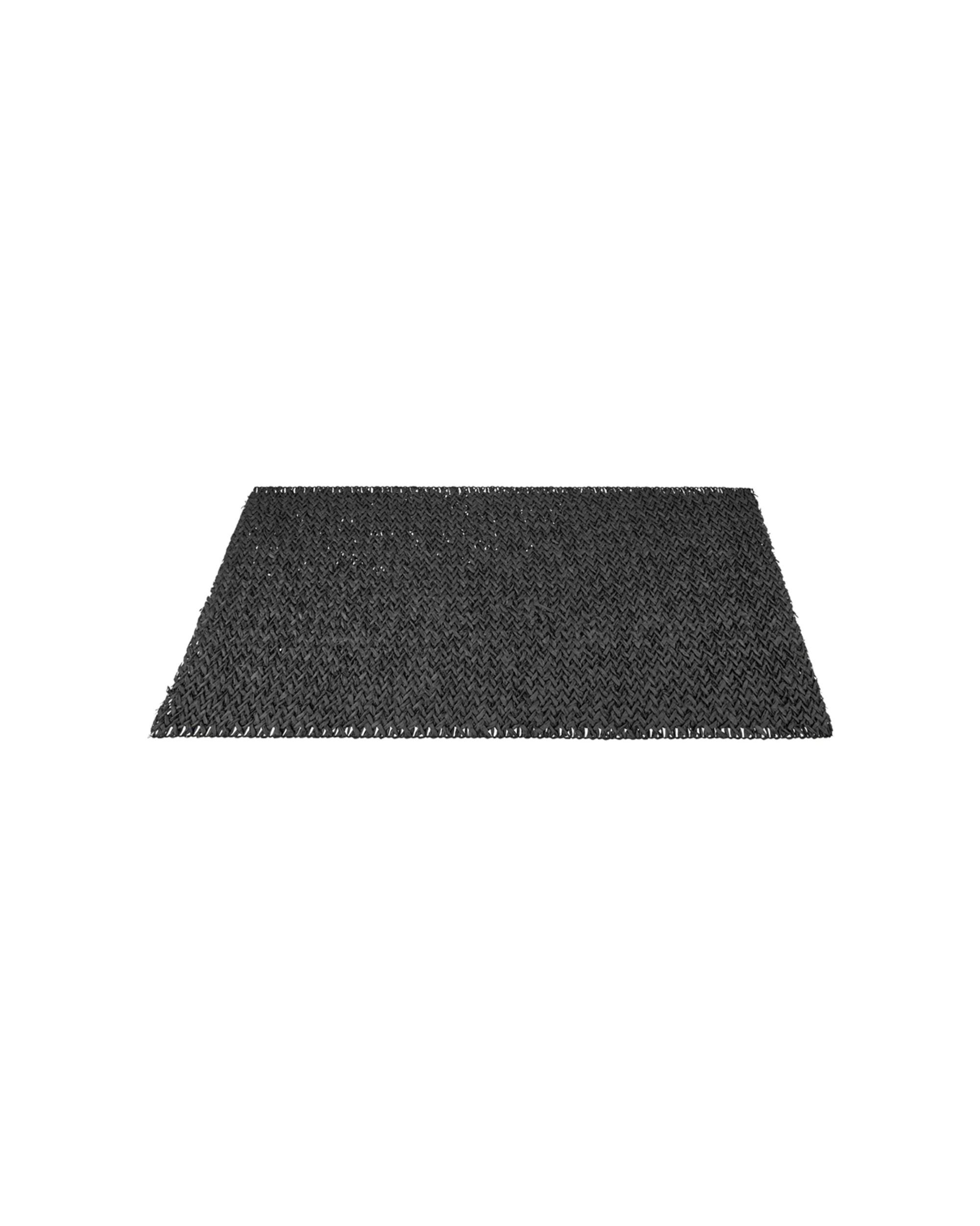 4 Maxwell & Williams Paper Weave Table Accents Woven Placemat 45x30 Cm
 - Black, 4 of 4