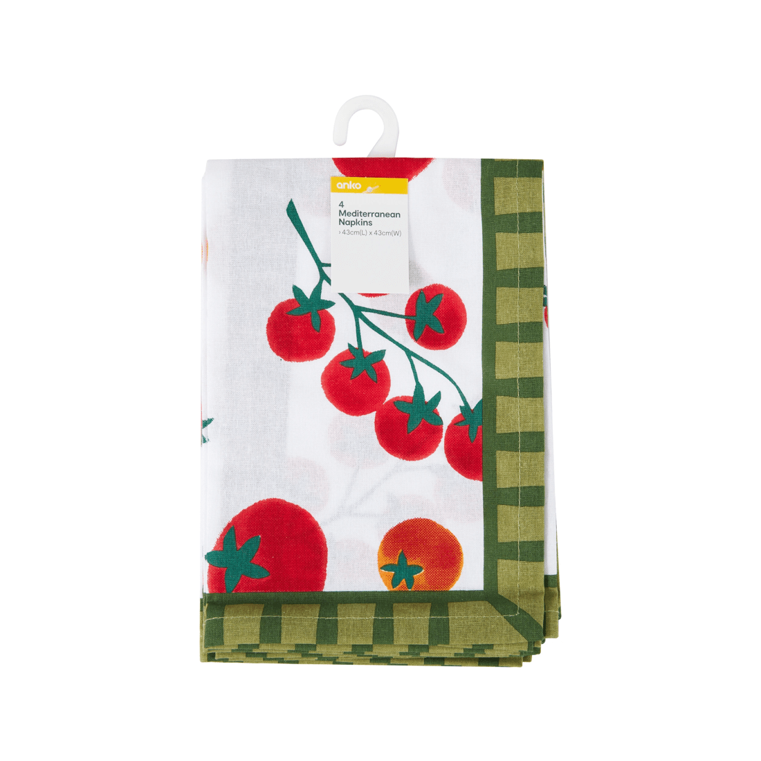 4 4 Pack Mediterranean Napkins, 4 of 4