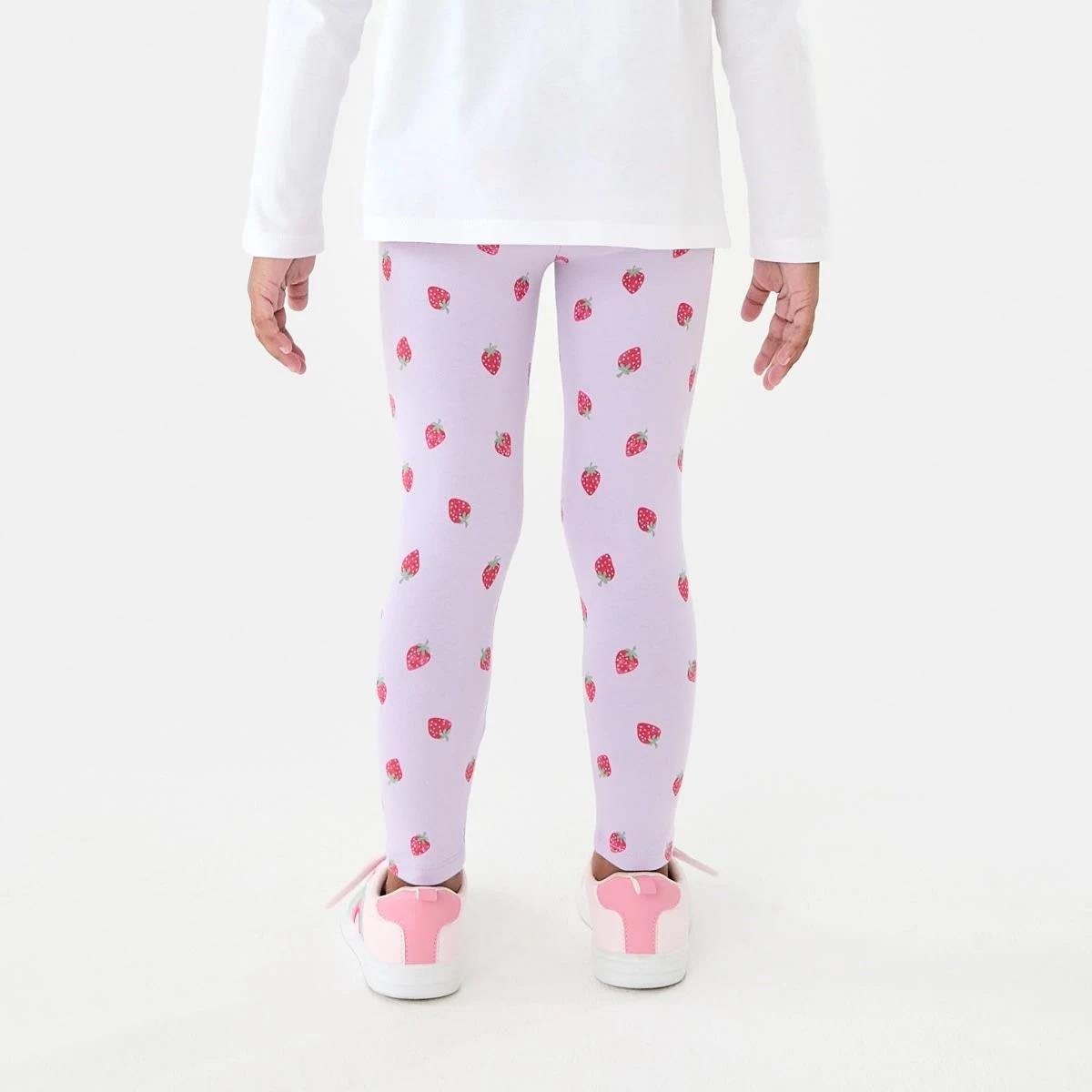 2 Printed Leggings Strawberry, 2 of 8