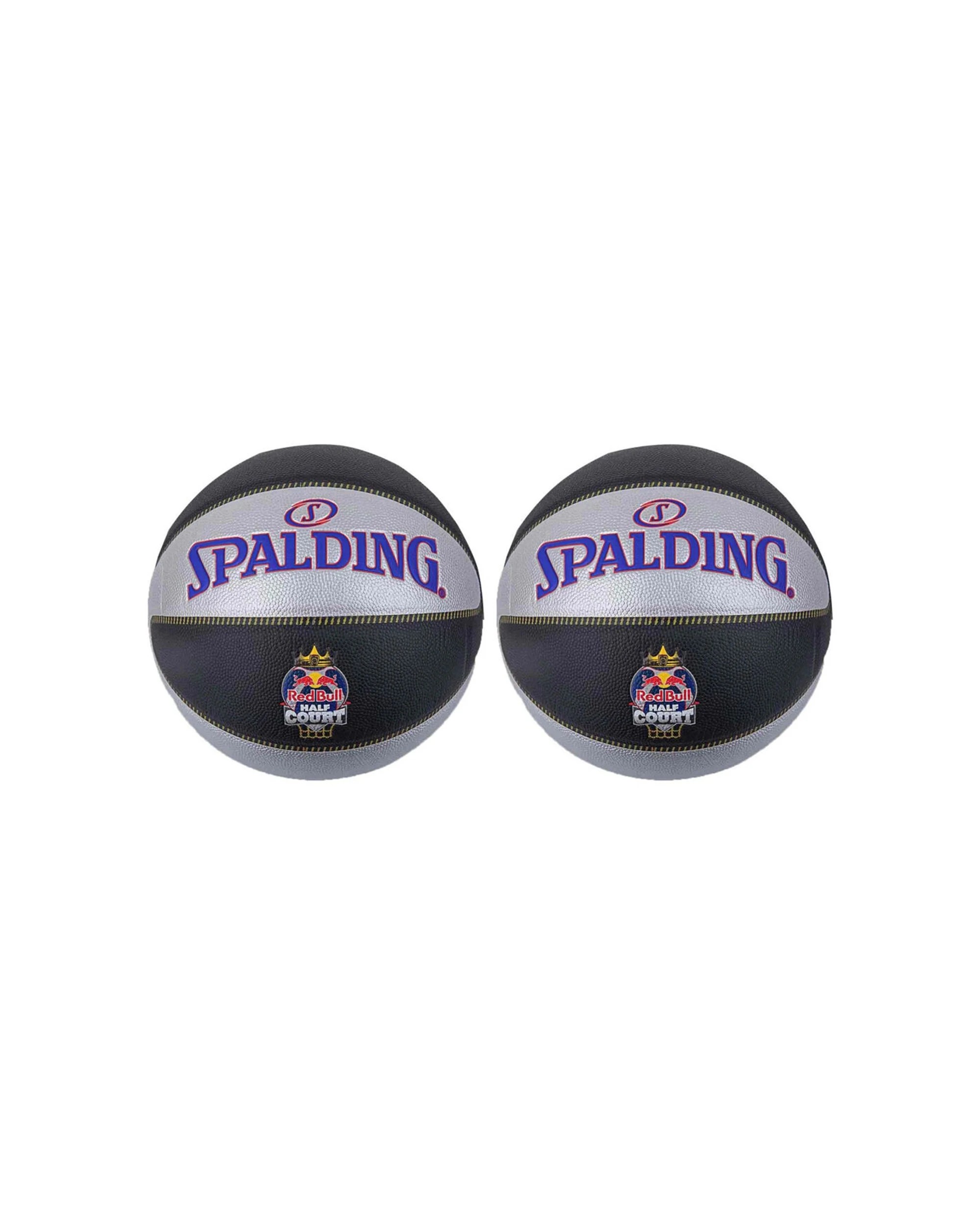 1 Spalding Red Bull Half Court Basketballs 2 Pack Indoor Outdoor Size 7 Game - Multi, 1 of 2