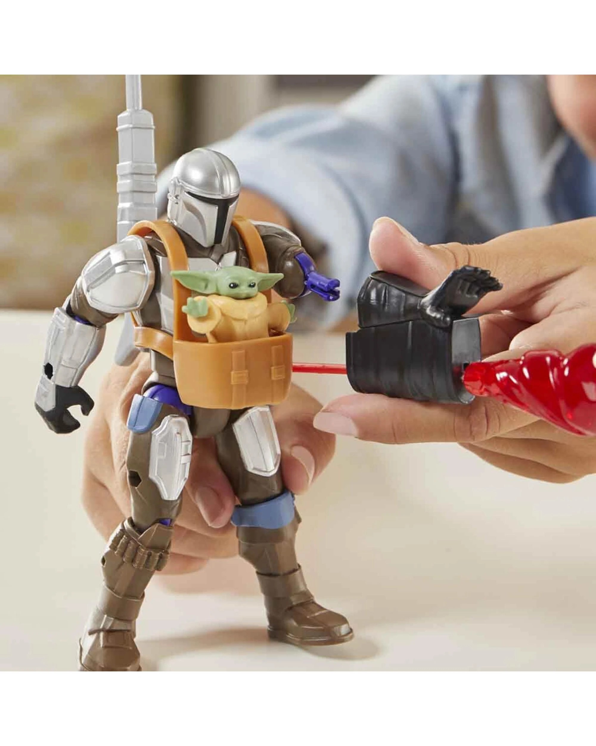 6 MixMashers Star Wars Deluxe The Mandalorian and Grogu Action Figure, 6 of 7