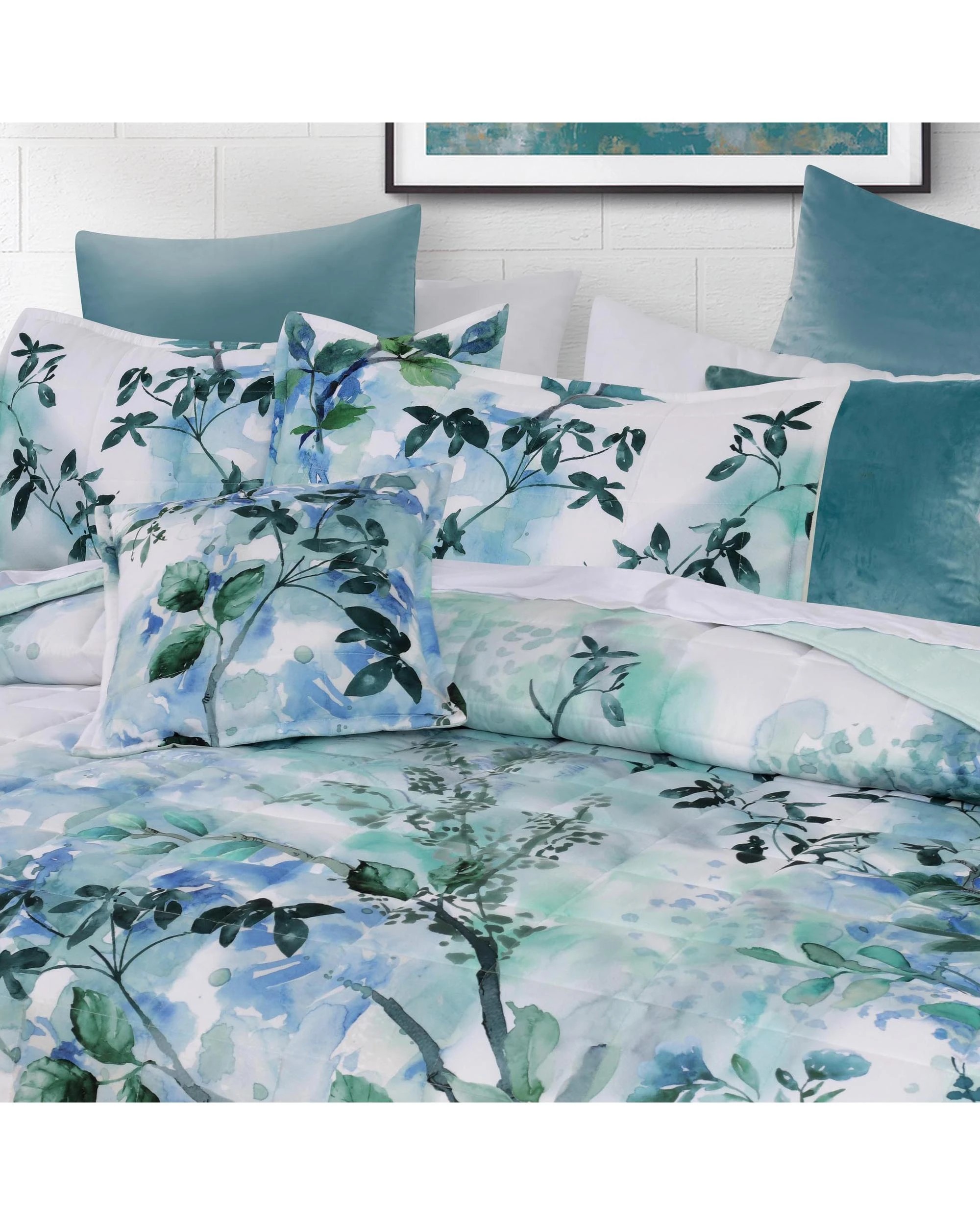 3 Bianca Woodbury King Single Polyester Bedspread And Pillowcase Set Quilted - Pattern, 3 of 4