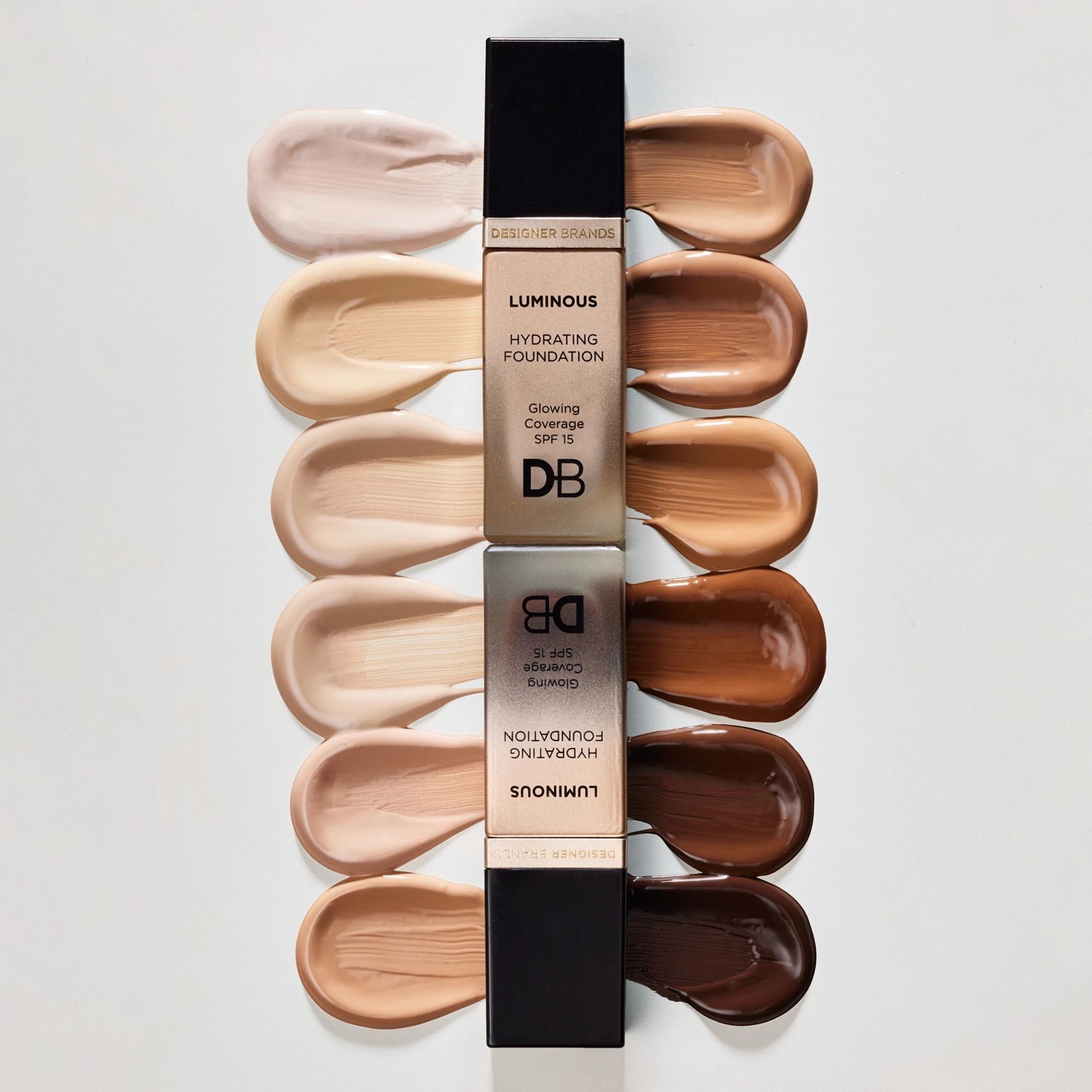 2 DB Designer Brands Hydrating Luminous Foundation - Nude Beige, 2 of 3