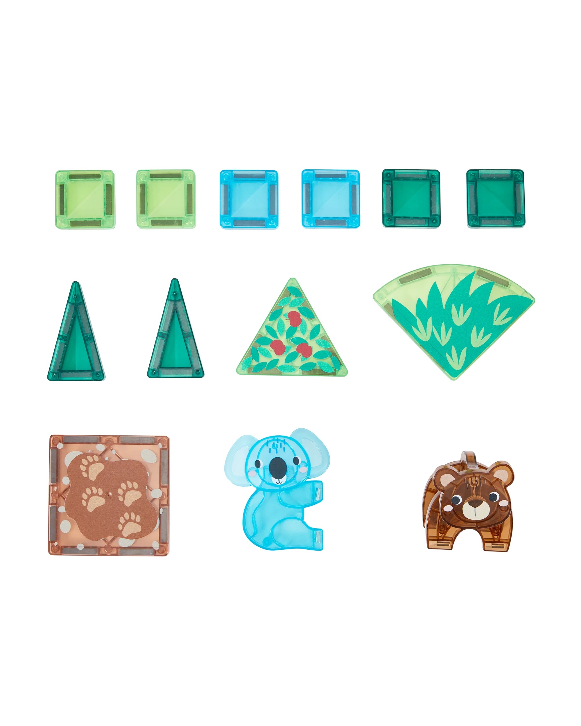 5 13 Piece Forest Magnetic Tiles, 5 of 7