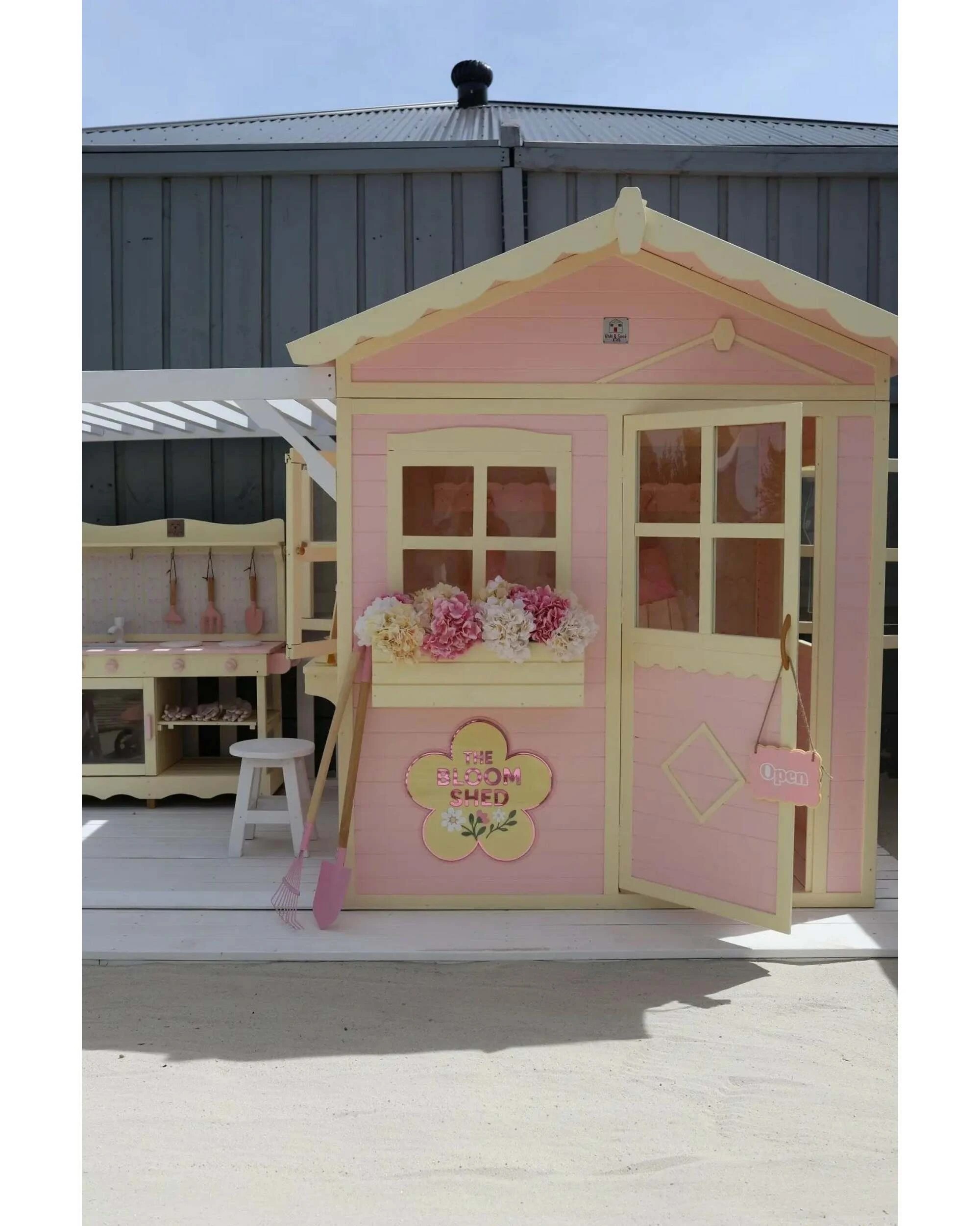 7 Hide & Seek Kids Herbie Cottage Cubby House, 7 of 8