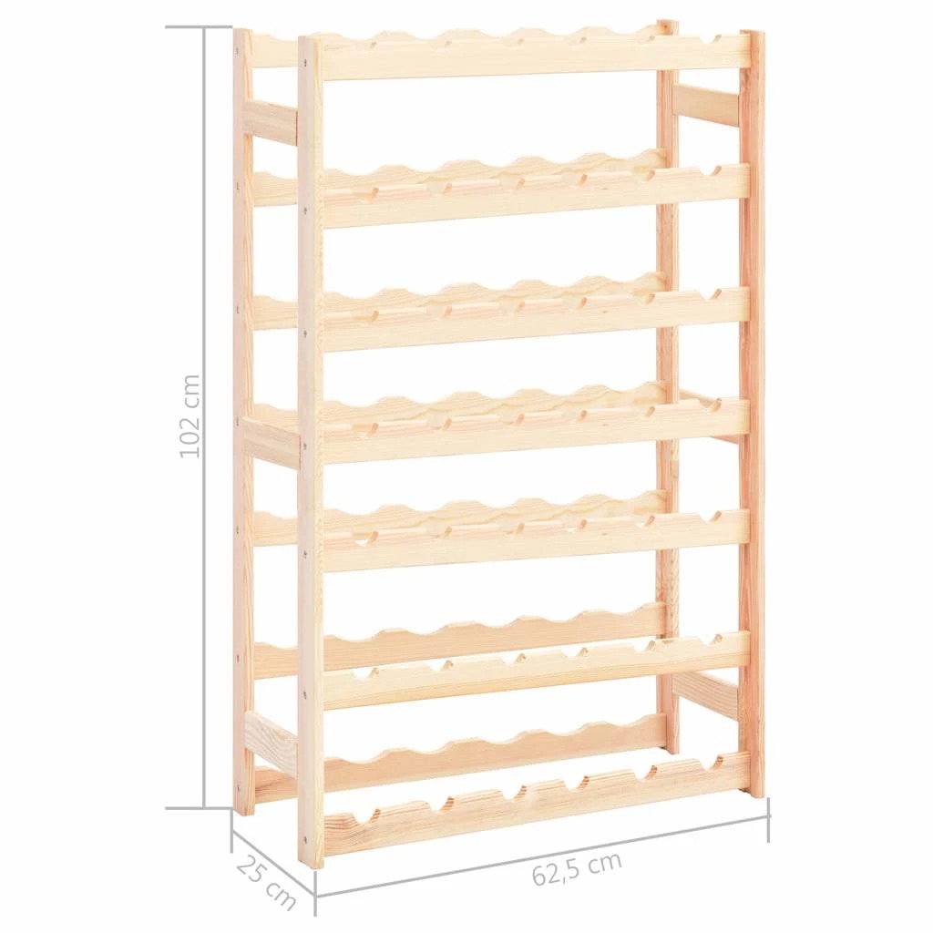 6 Vidaxl Wine Rack Wine Rack, Wine Racks - Beige, 6 of 7