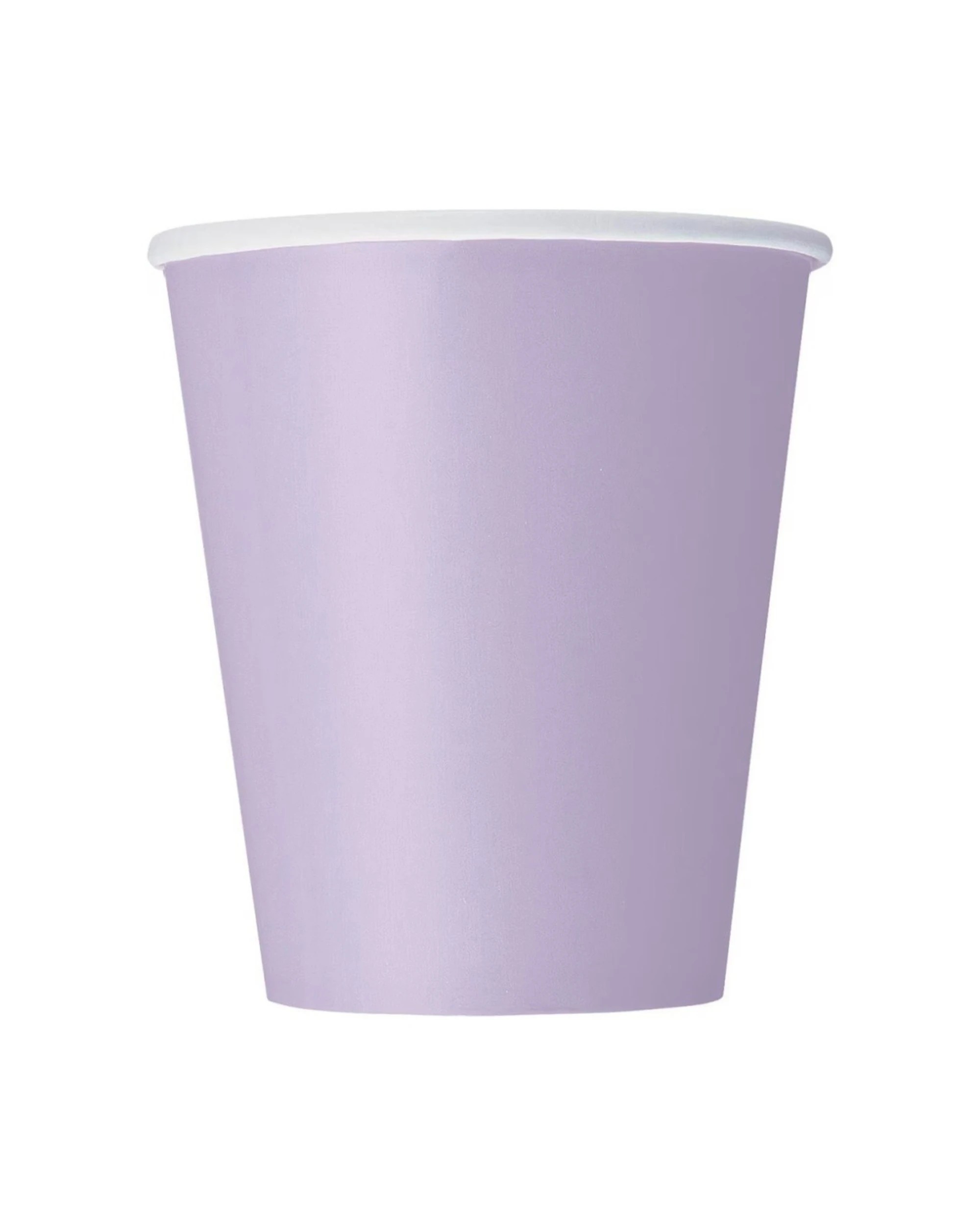 1 Unique Lavender Paper Cups Pack of 8 - Purple, 1 of 1