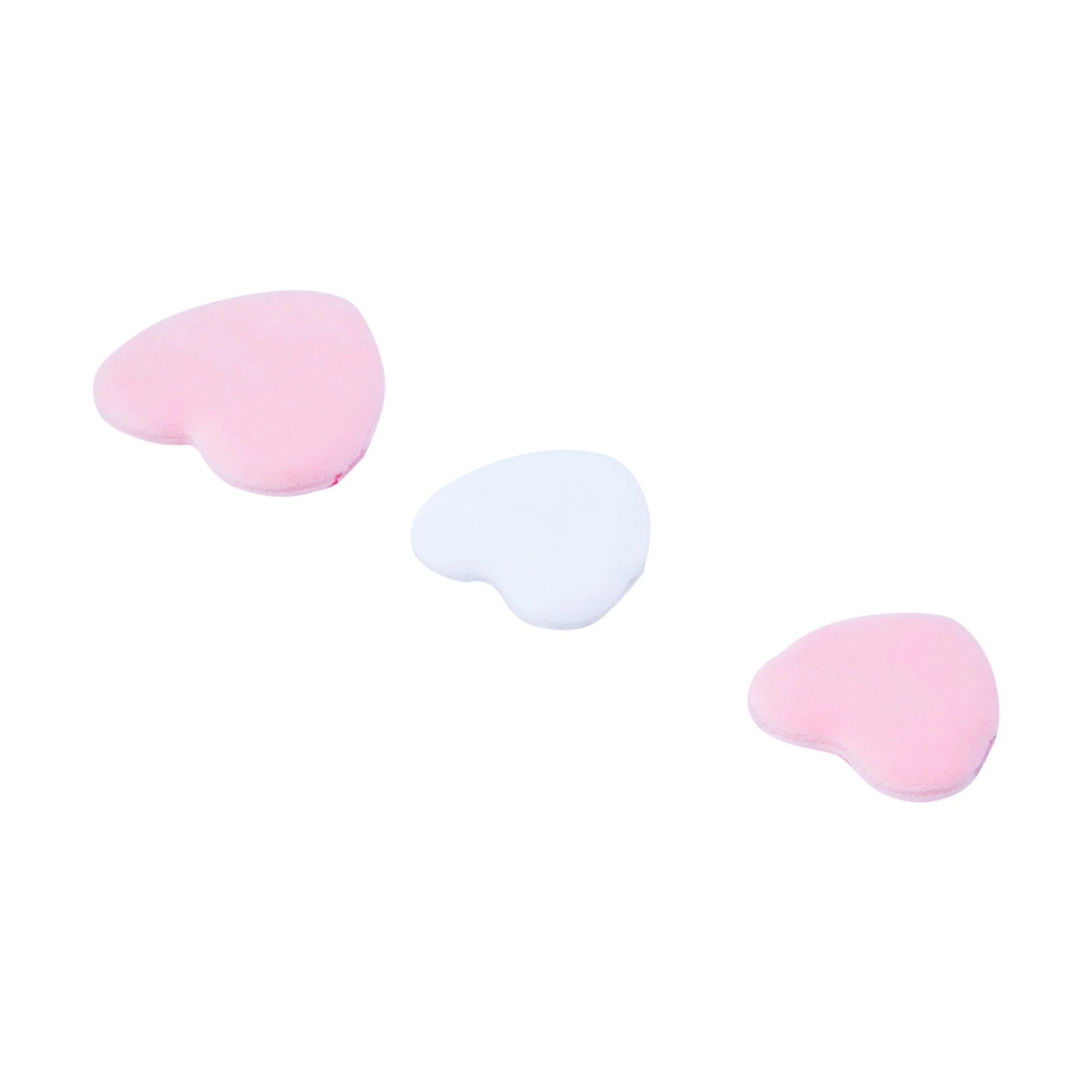 3 OXX Cosmetics 3 Piece Heart Powder Puffs, 3 of 7