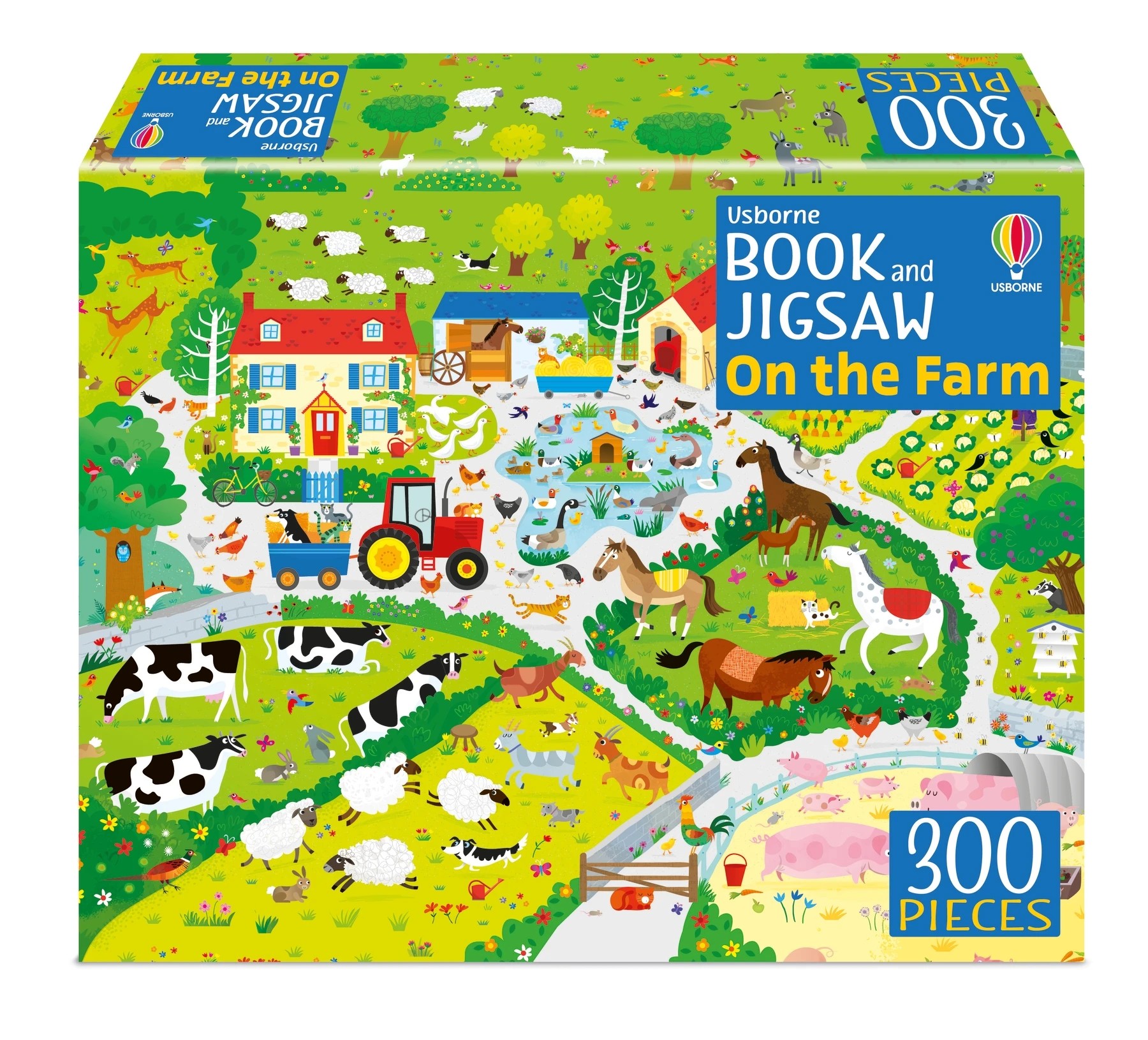 1 Usborne Book and Jigsaw: On The Farm - Book, 1 of 1