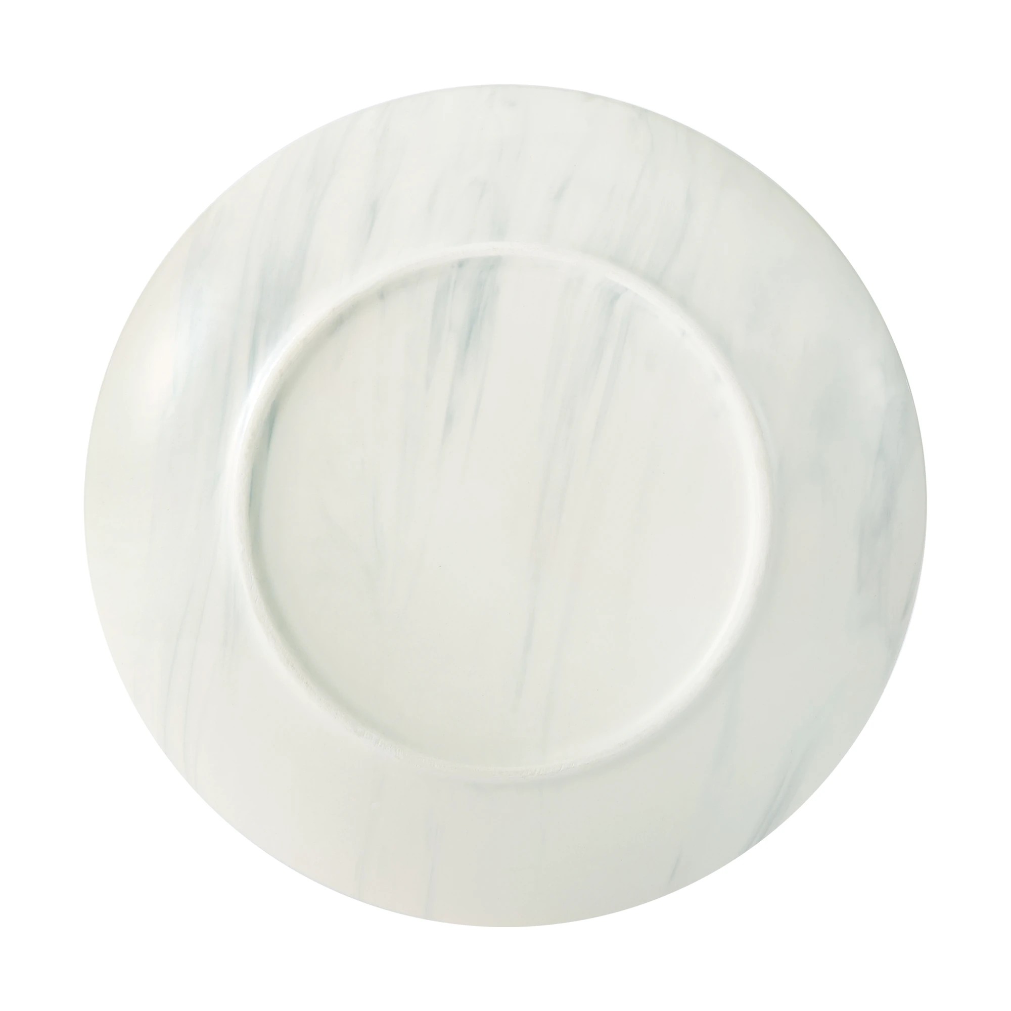 5 Grey Marble Look Dinner Plate, 5 of 5