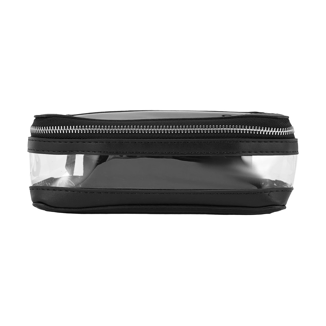 2 Polyurethane Clear Rectangle Bag - Black, 2 of 7