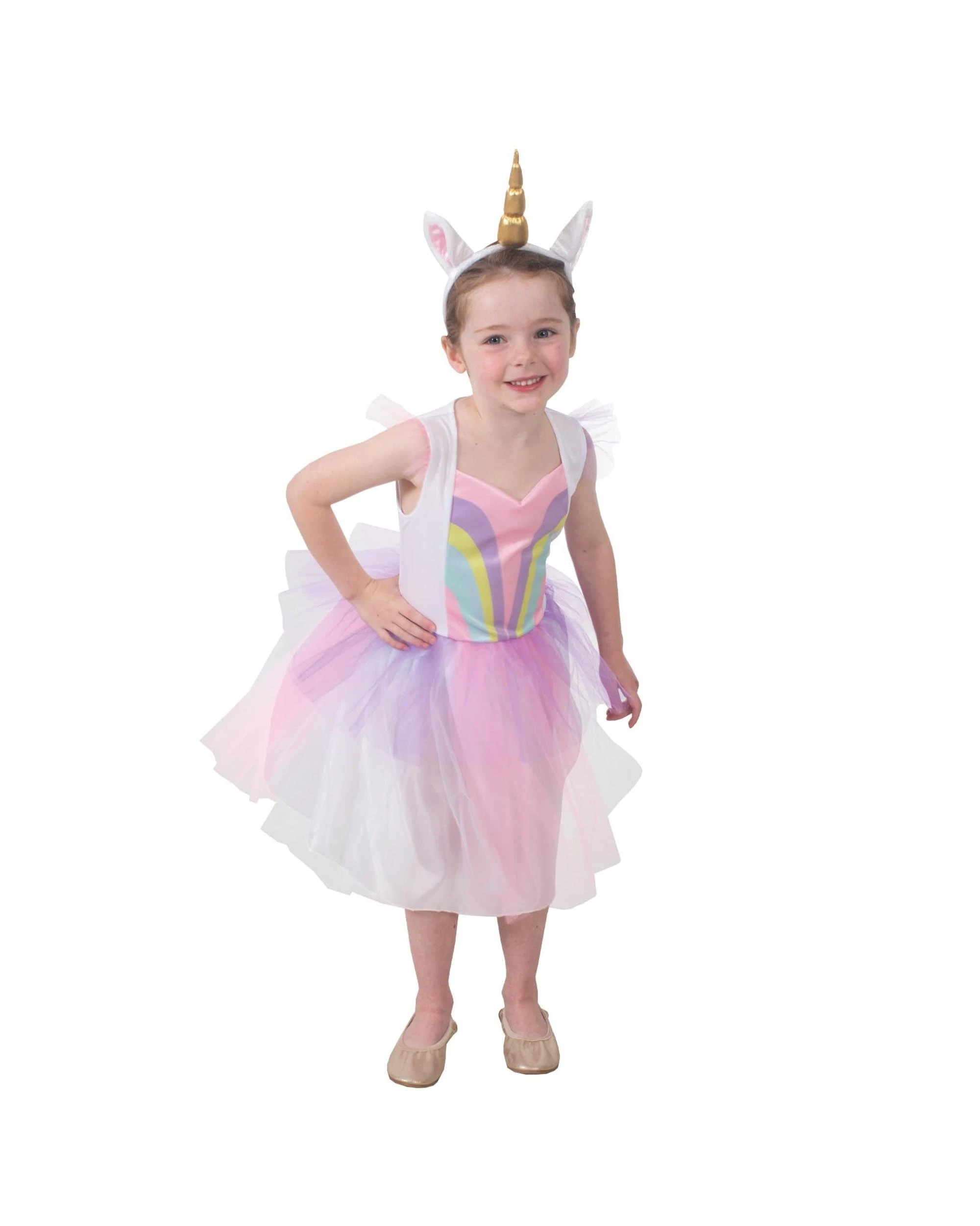 4 Unicorn Child Costume Size Toddler, 4 of 5