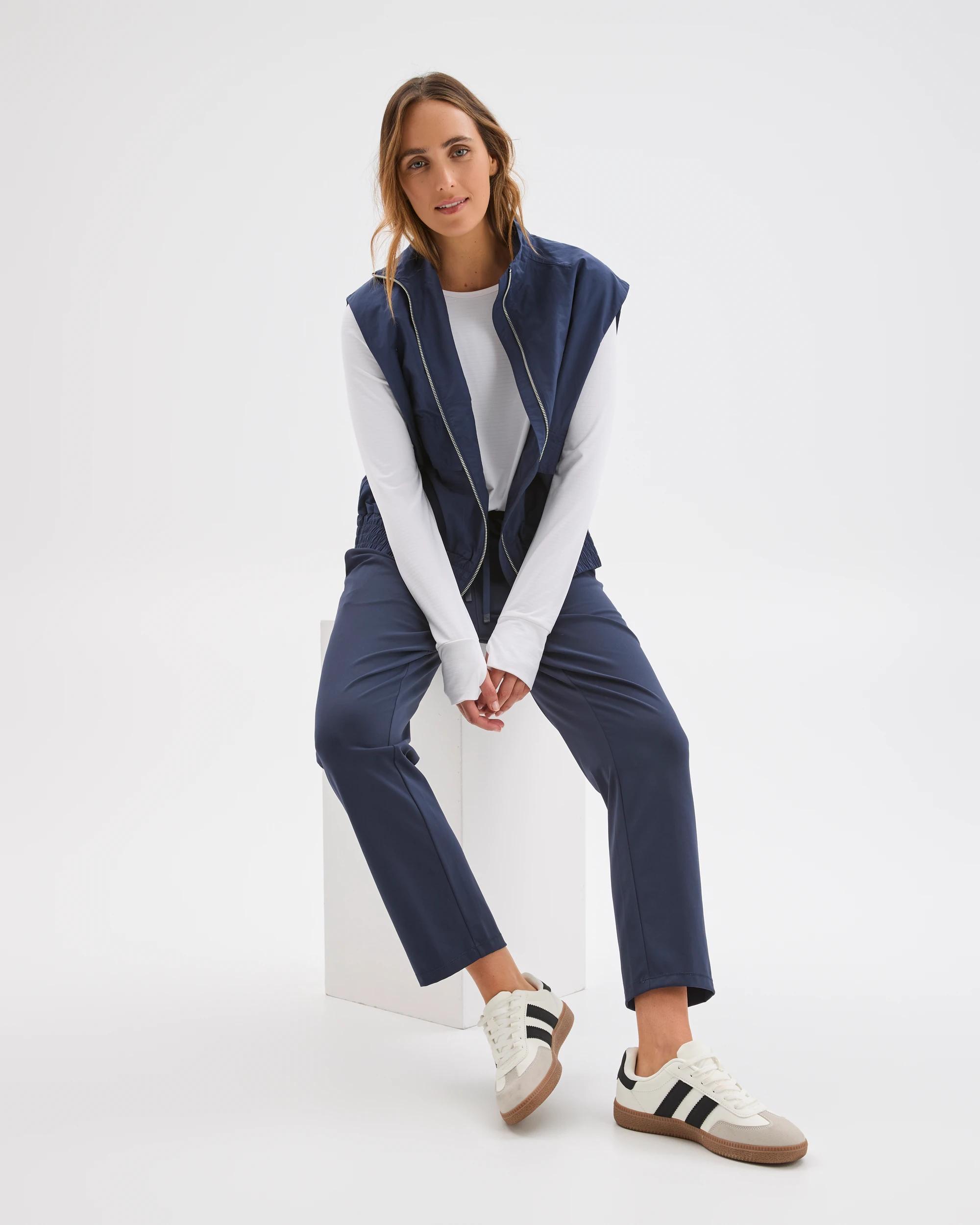 3 Target Active Studio Soft Travel Pants NAVY BLAZER, 3 of 7