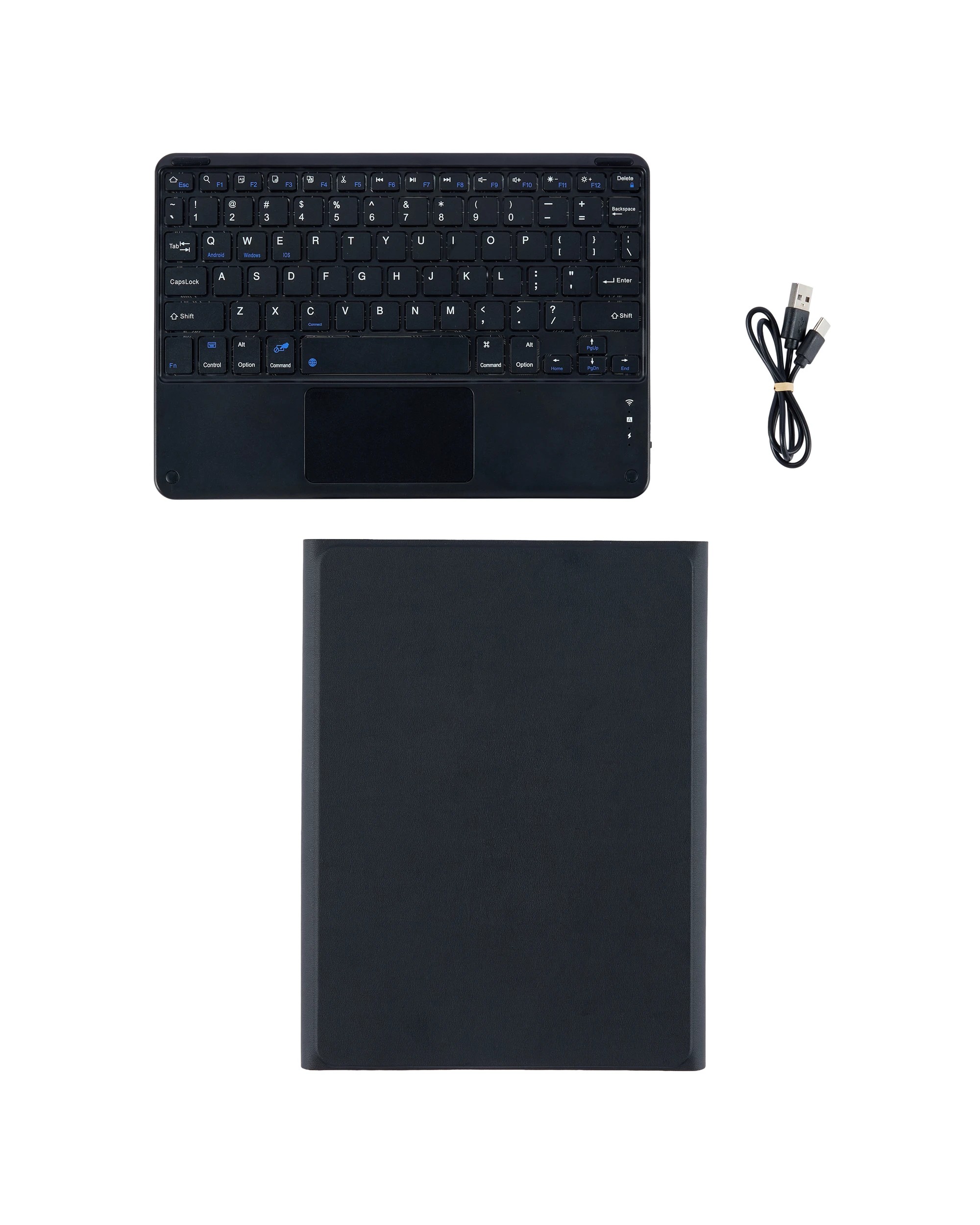 2 iPad 10.2in. Case with Keyboard - Black, 2 of 10