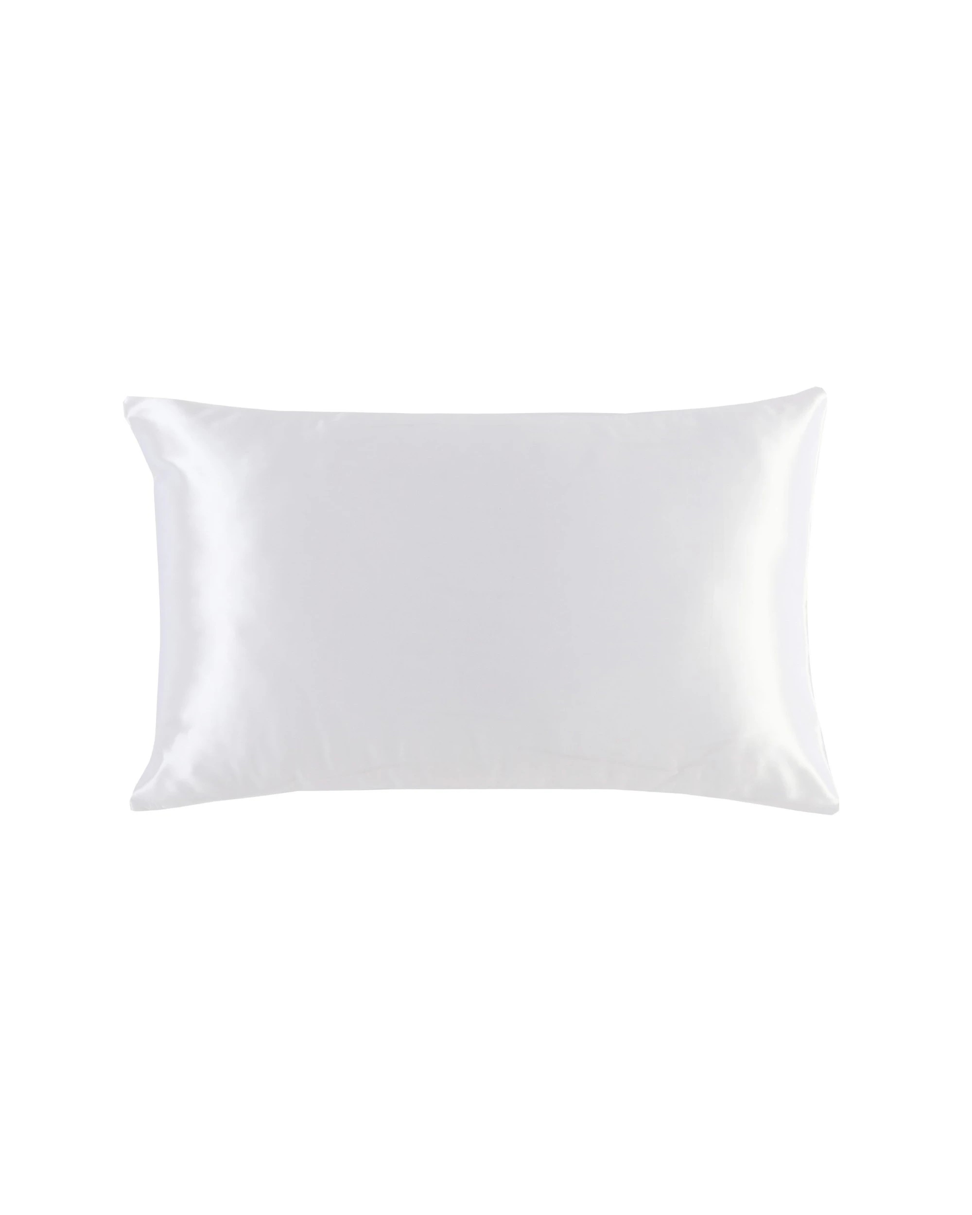 2 Natural Home Luxe Mulberry Silk Pillowcase 25 Momme Standard Pillowcase 48x73cm - White, 2 of 5