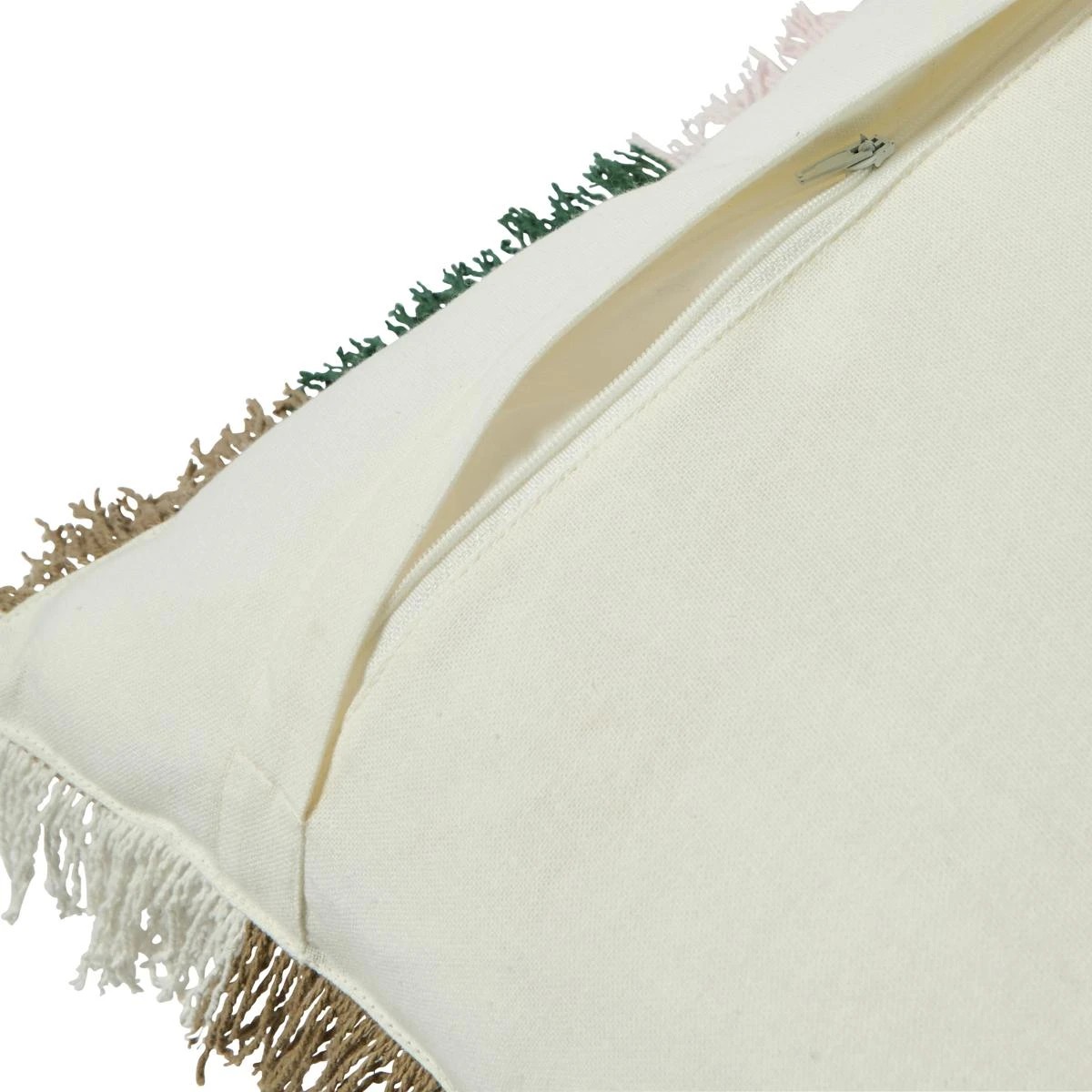 6 50cm Cushion Cover Woven - Check, 6 of 6