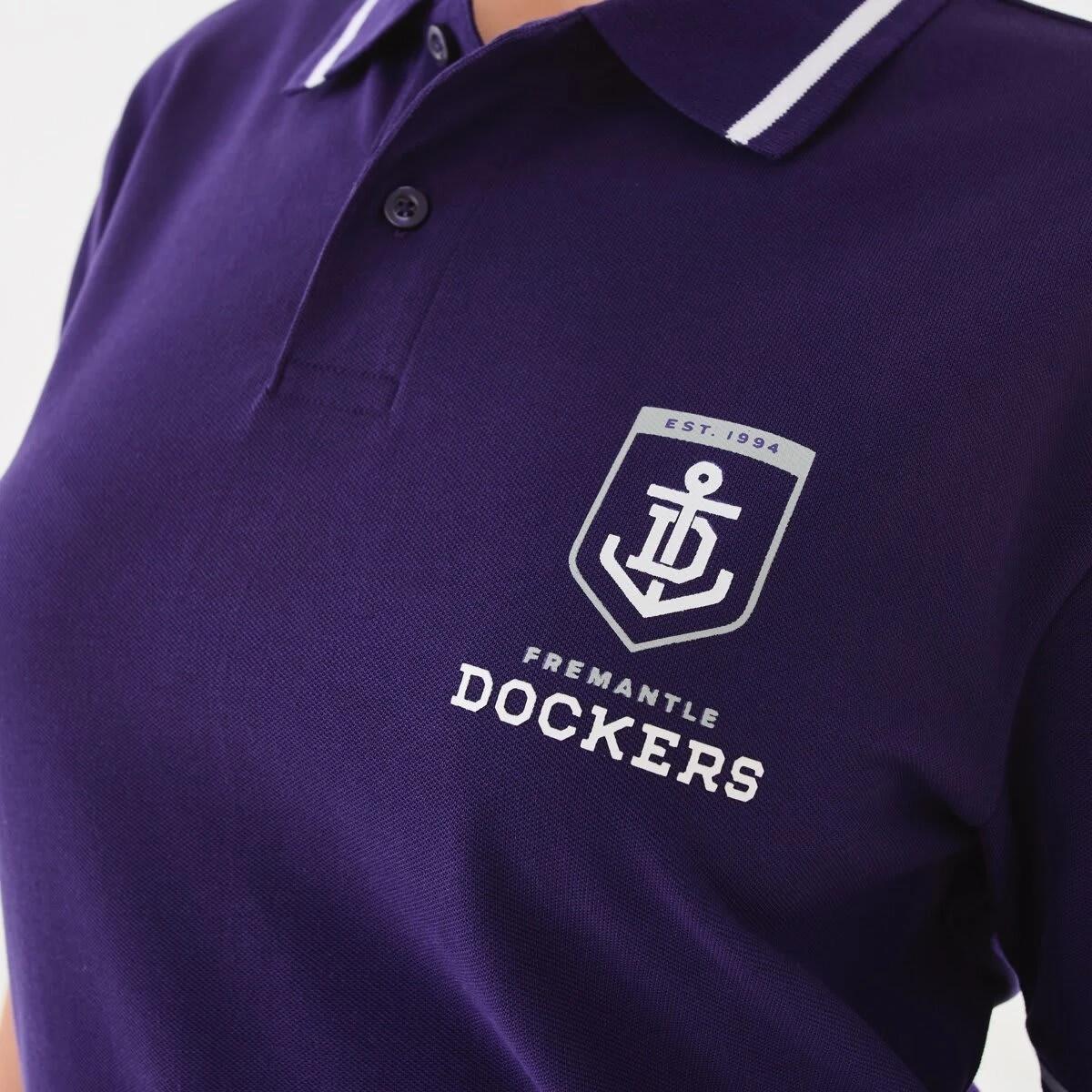 6 Official AFL Adult Polo Shirt Fremantle, 6 of 6