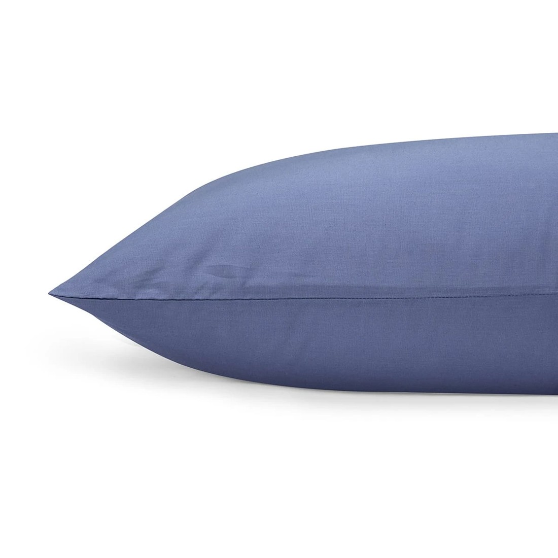 2 180 Thread Count Sheet Set - King Single Bed, Mid Blue, 2 of 8